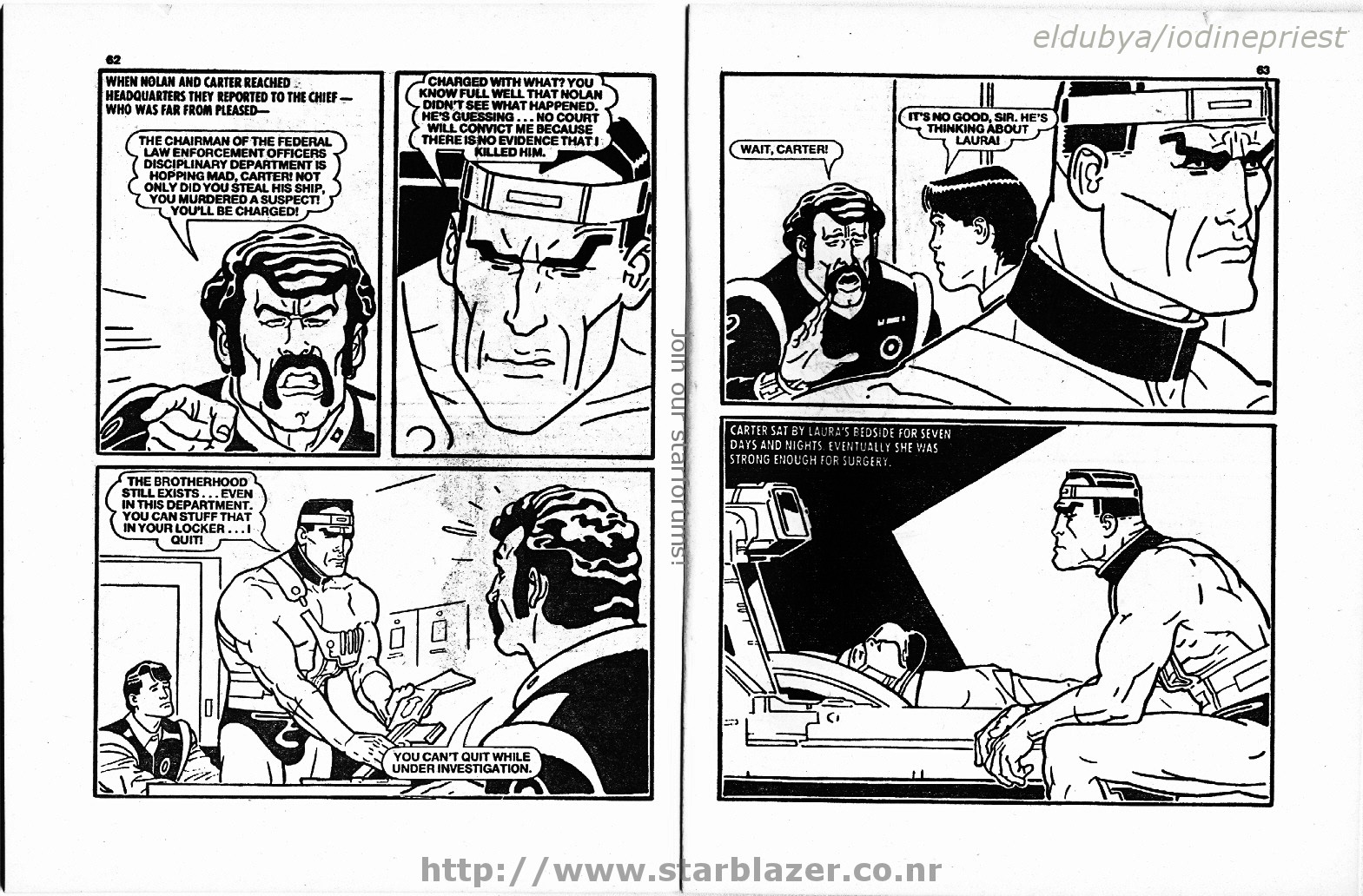 Read online Starblazer comic -  Issue #265 - 33