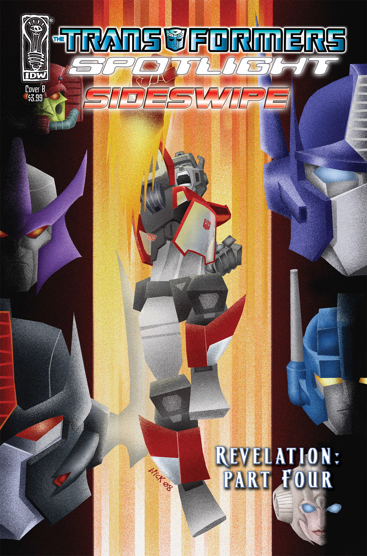 Read online Transformers Spotlight: Sideswipe comic -  Issue # Full - 2