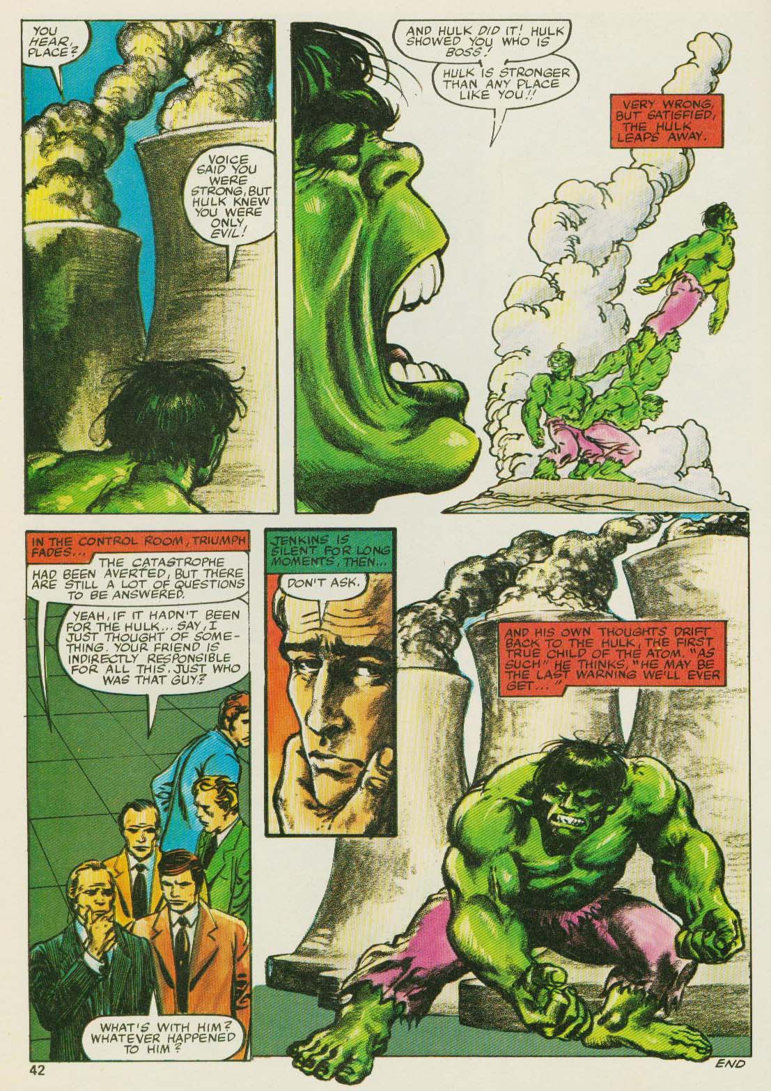Read online Hulk (1978) comic -  Issue #20 - 42