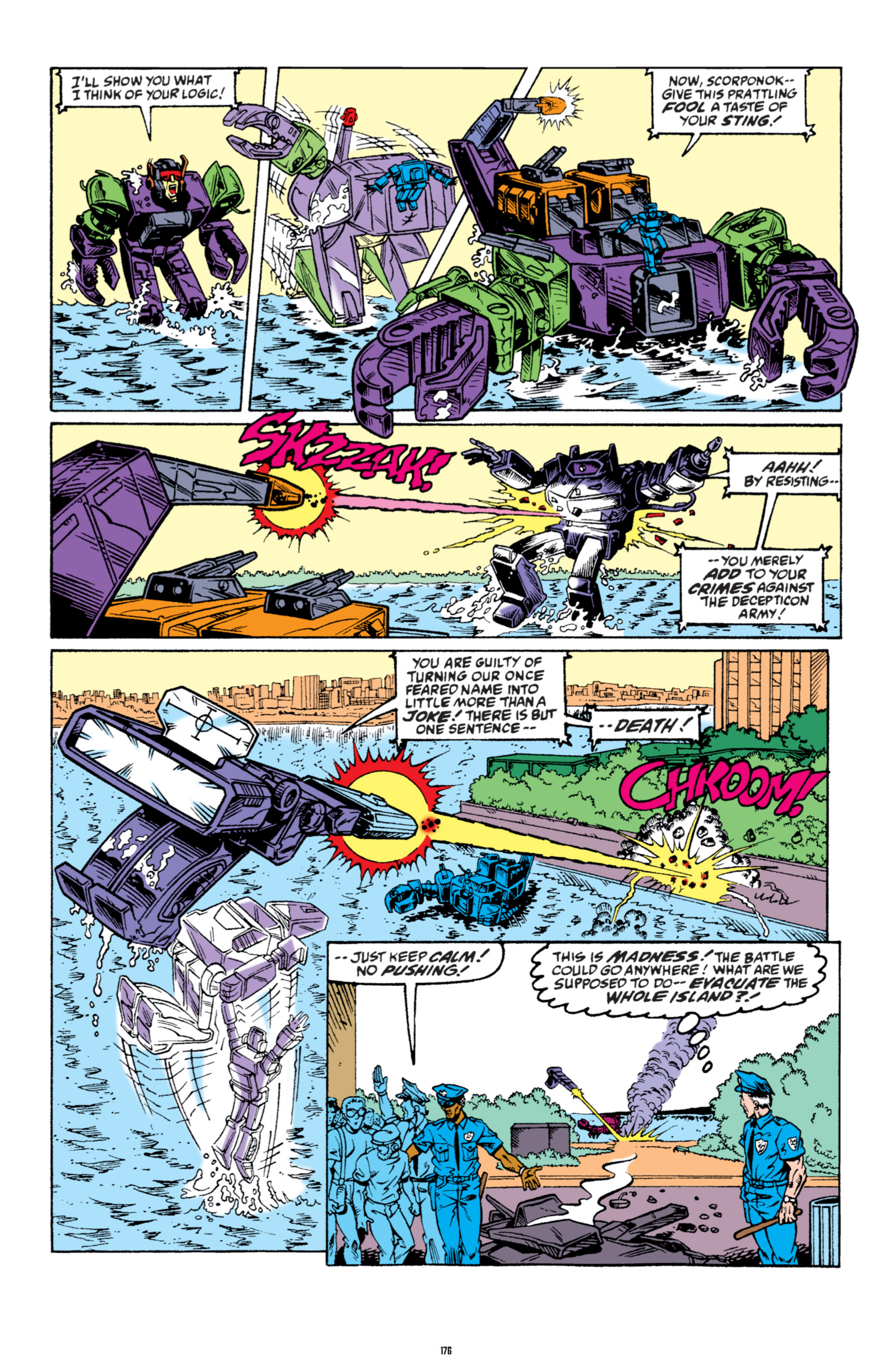 Read online The Transformers Classics comic -  Issue # TPB 6 - 176