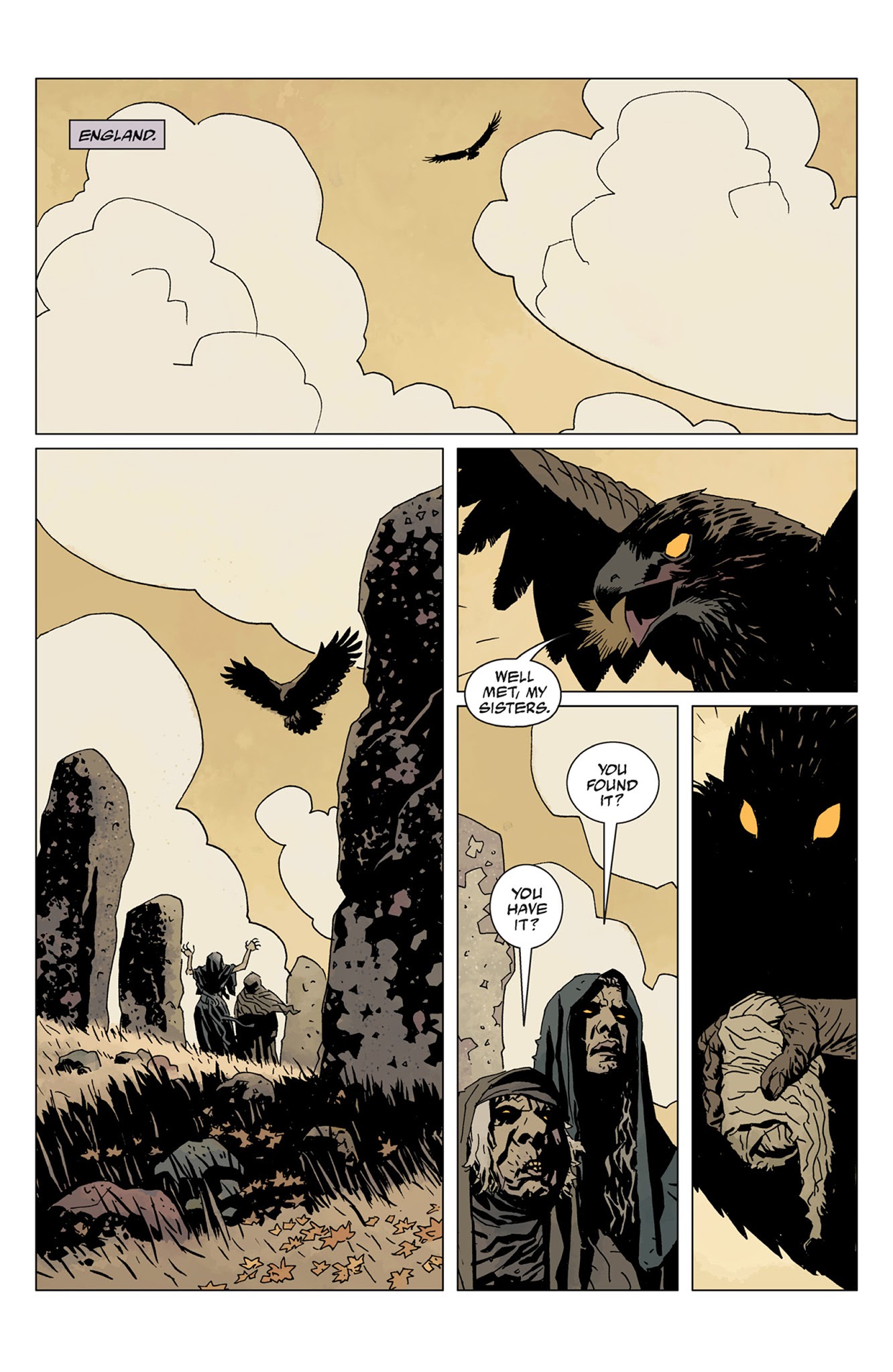 Read online Hellboy: Darkness Calls comic -  Issue # TPB - 17