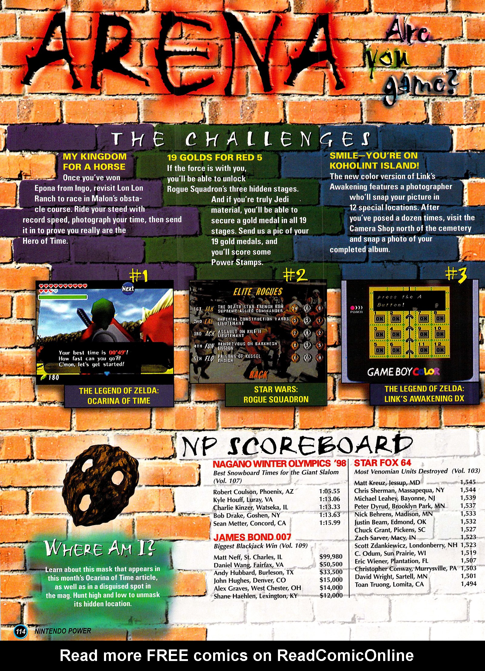 Read online Nintendo Power comic -  Issue #117 - 119