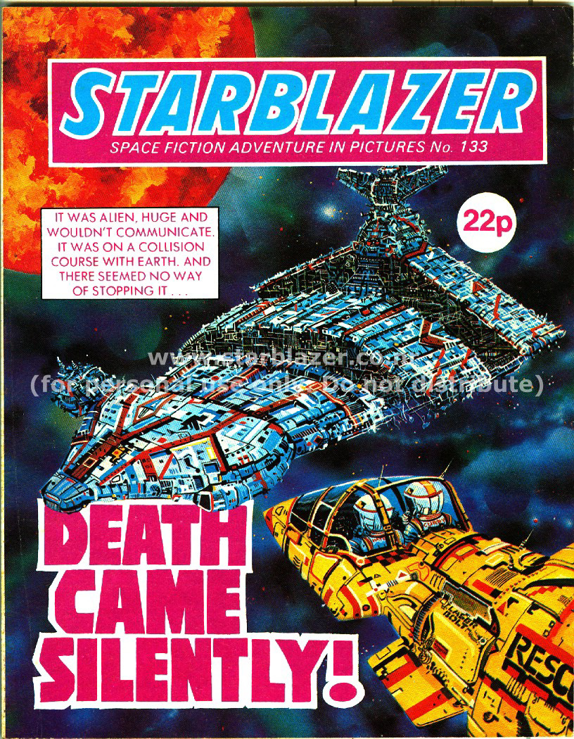 Read online Starblazer comic -  Issue #133 - 1