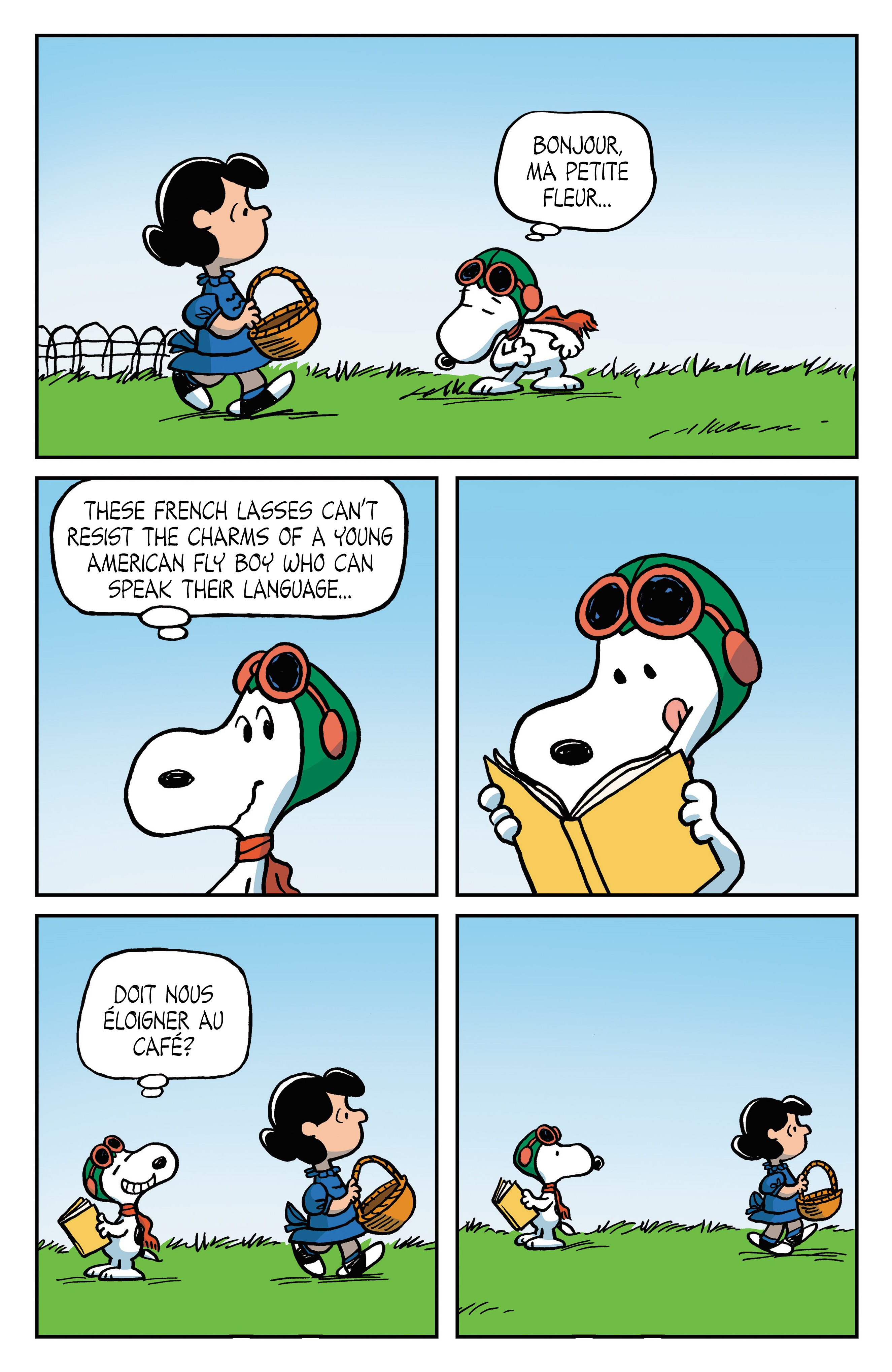 Read online Peanuts: Where Beagles Dare! comic -  Issue # Full - 7