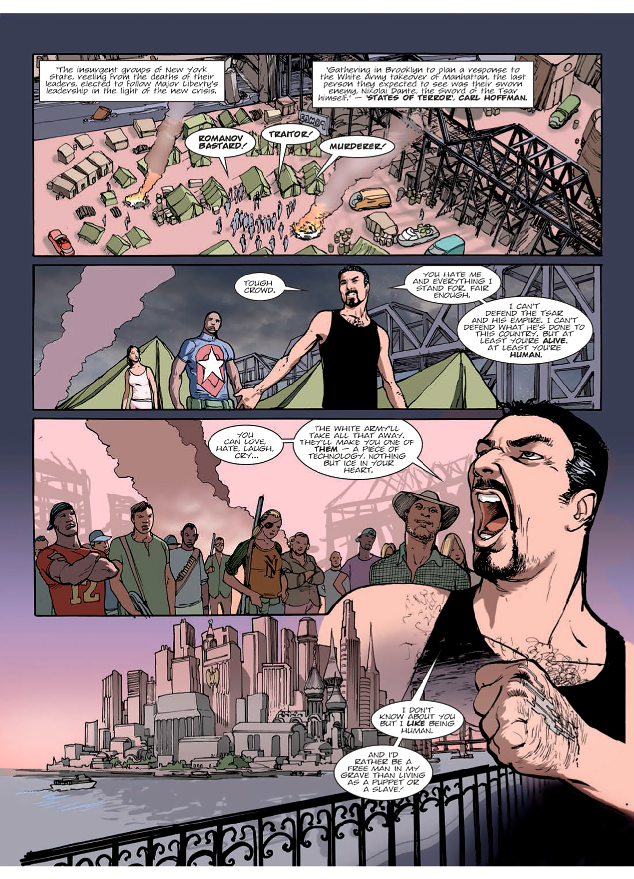 Read online Nikolai Dante comic -  Issue # TPB 9 - 56