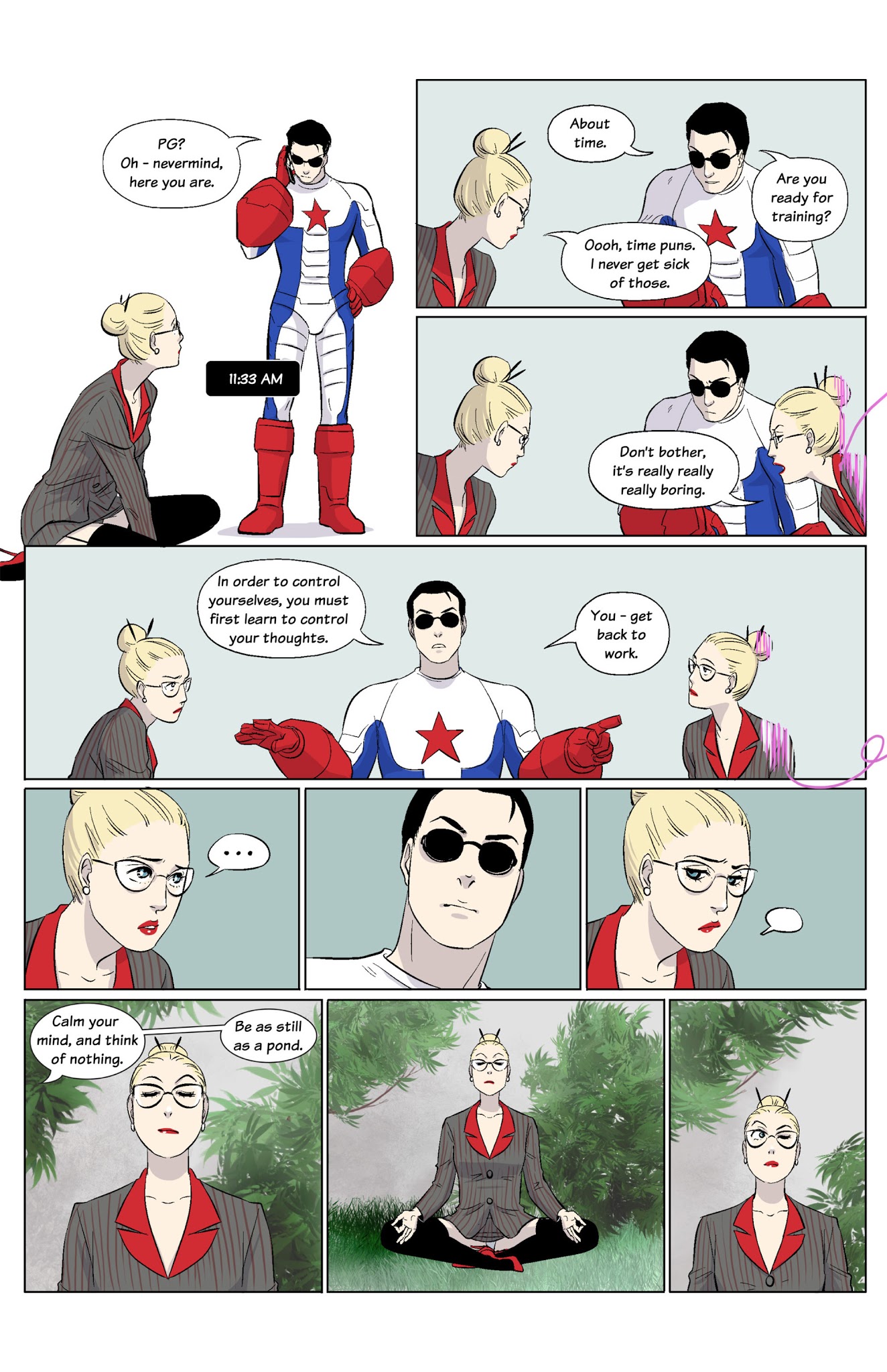 Read online Paradox Girl comic -  Issue #1 - 13