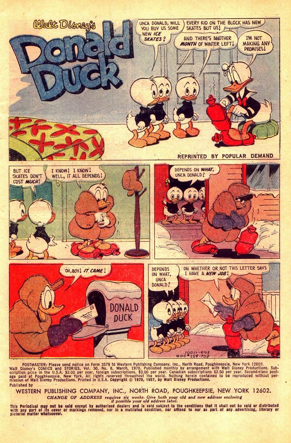Read online Walt Disney's Comics and Stories comic -  Issue #354 - 4