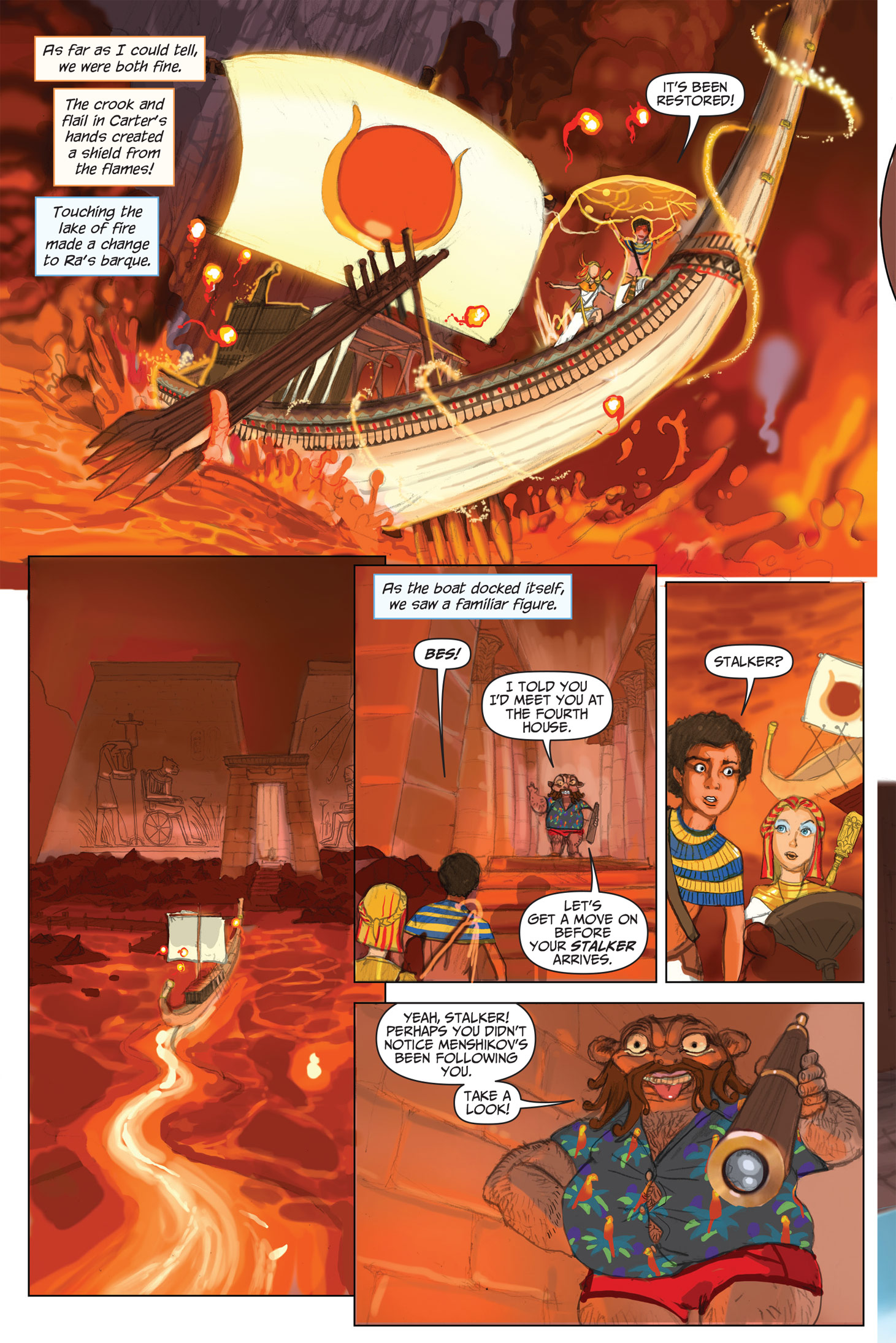 Read online The Kane Chronicles comic -  Issue # TPB 2 - 100