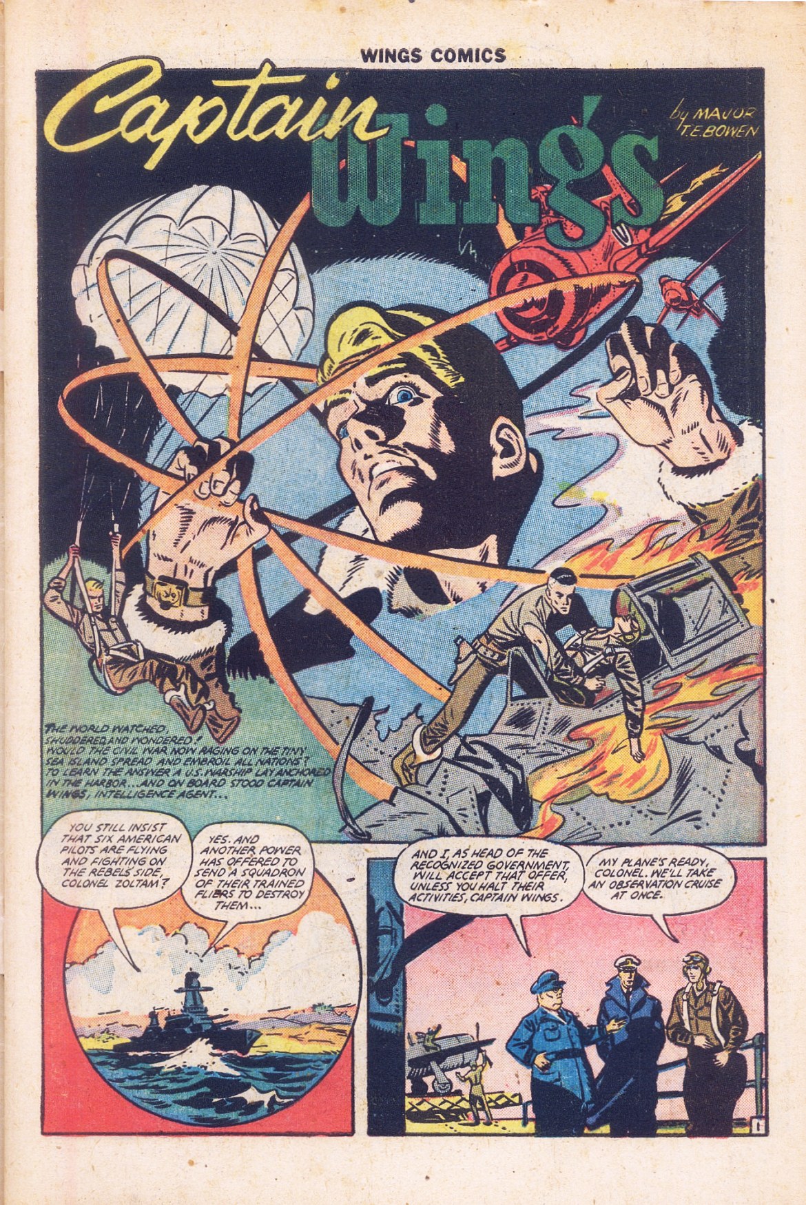 Read online Wings Comics comic -  Issue #106 - 3