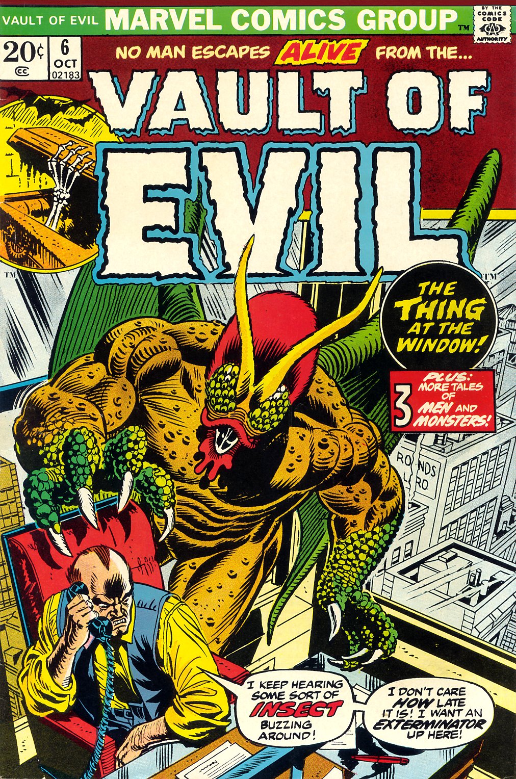 Read online Vault of Evil comic -  Issue #6 - 1