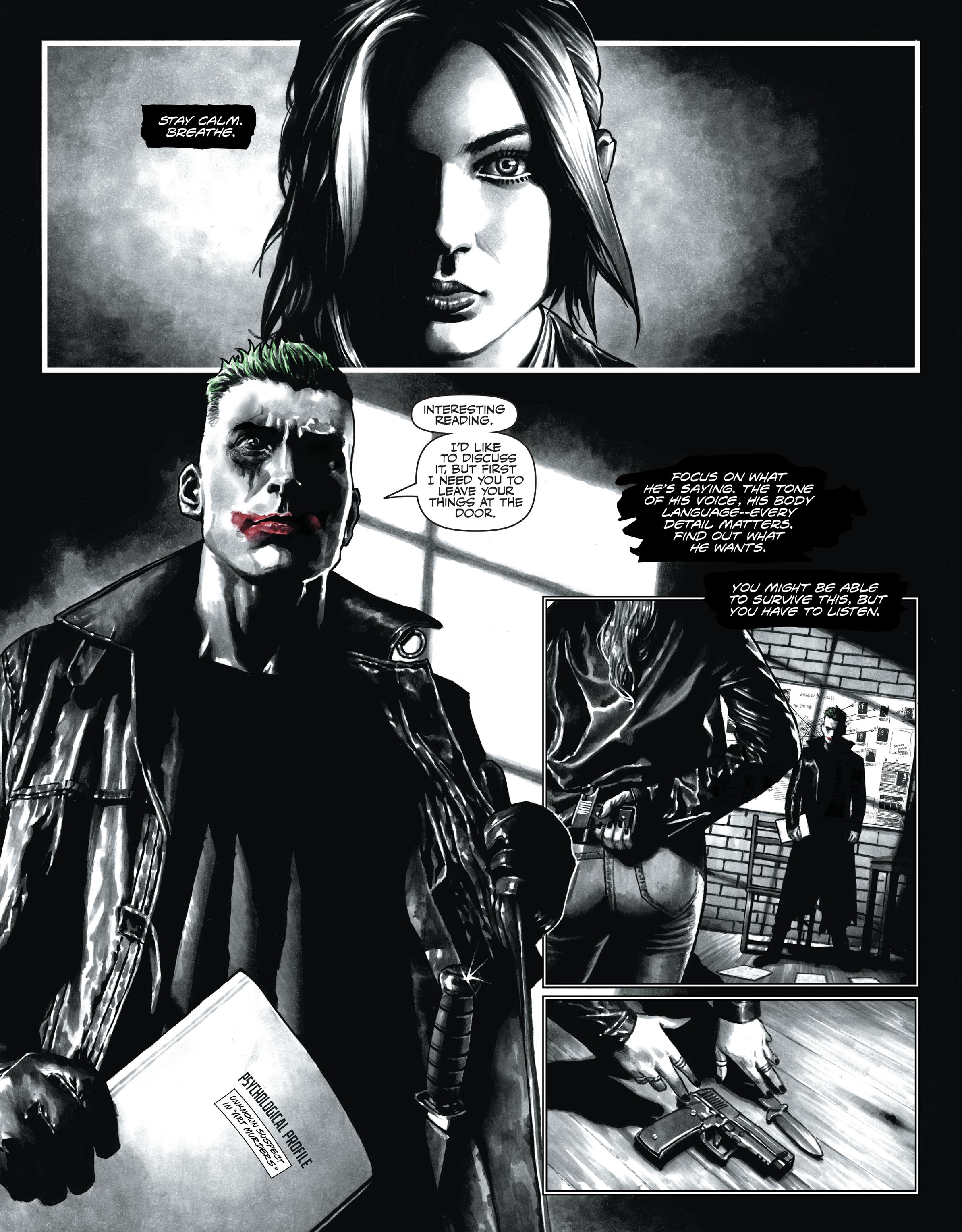 Read online Joker/Harley: Criminal Sanity comic -  Issue #5 - 4