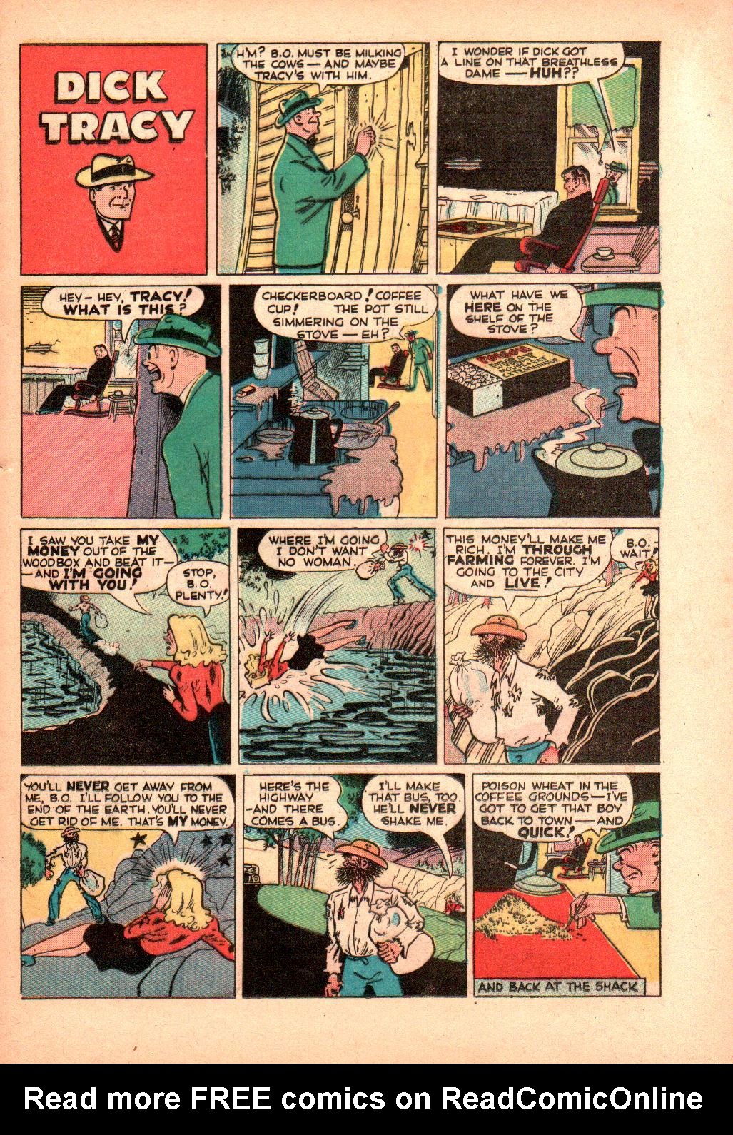 Read online Dick Tracy comic -  Issue #37 - 21