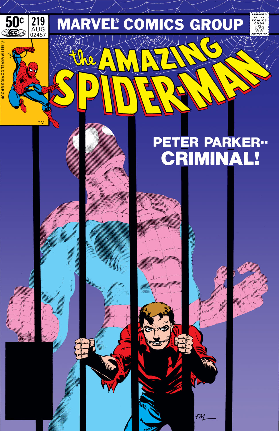 Read online The Amazing Spider-Man (1963) comic -  Issue #219 - 1