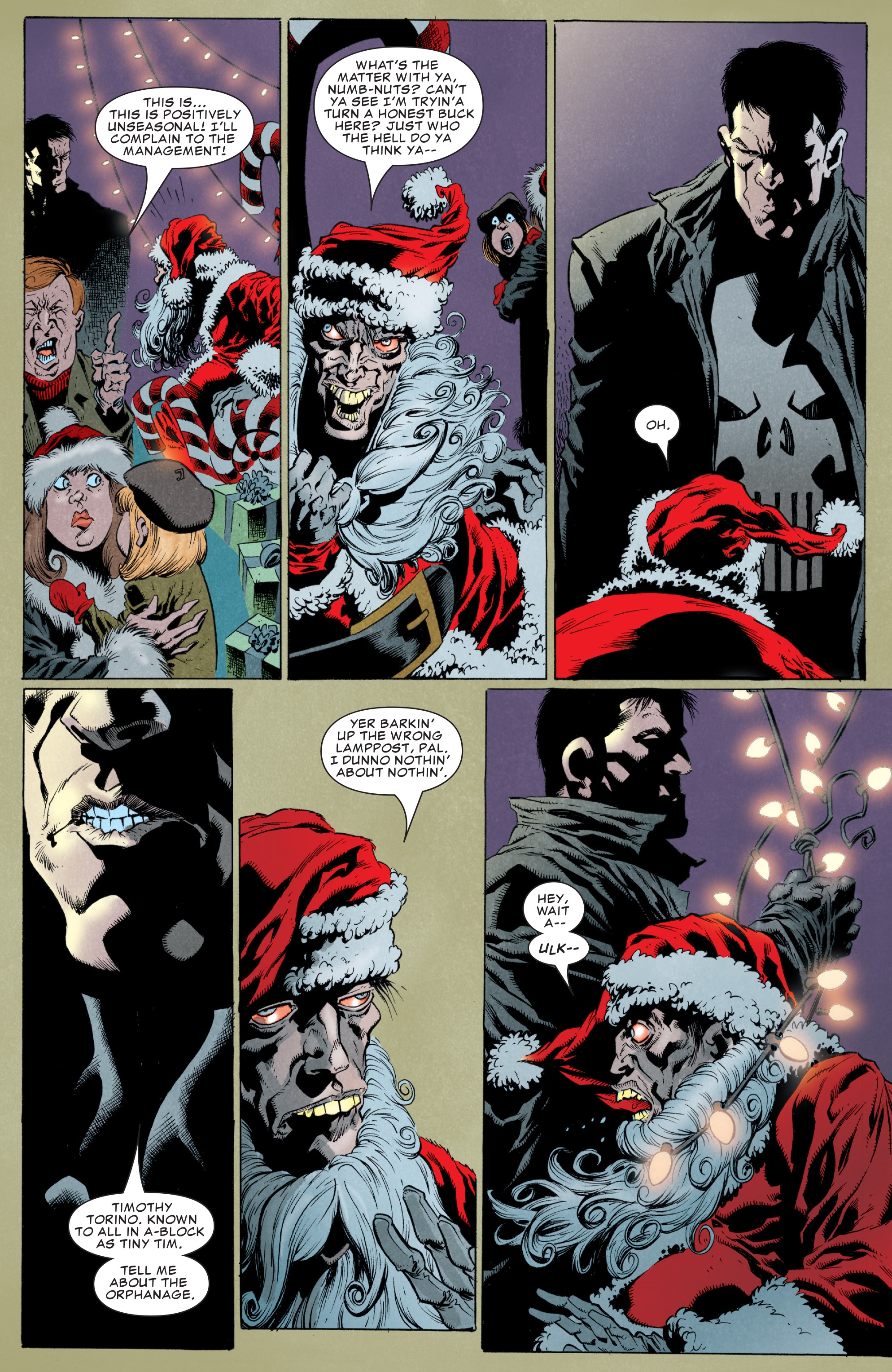 Read online Punisher: Silent Night comic -  Issue # Full - 12