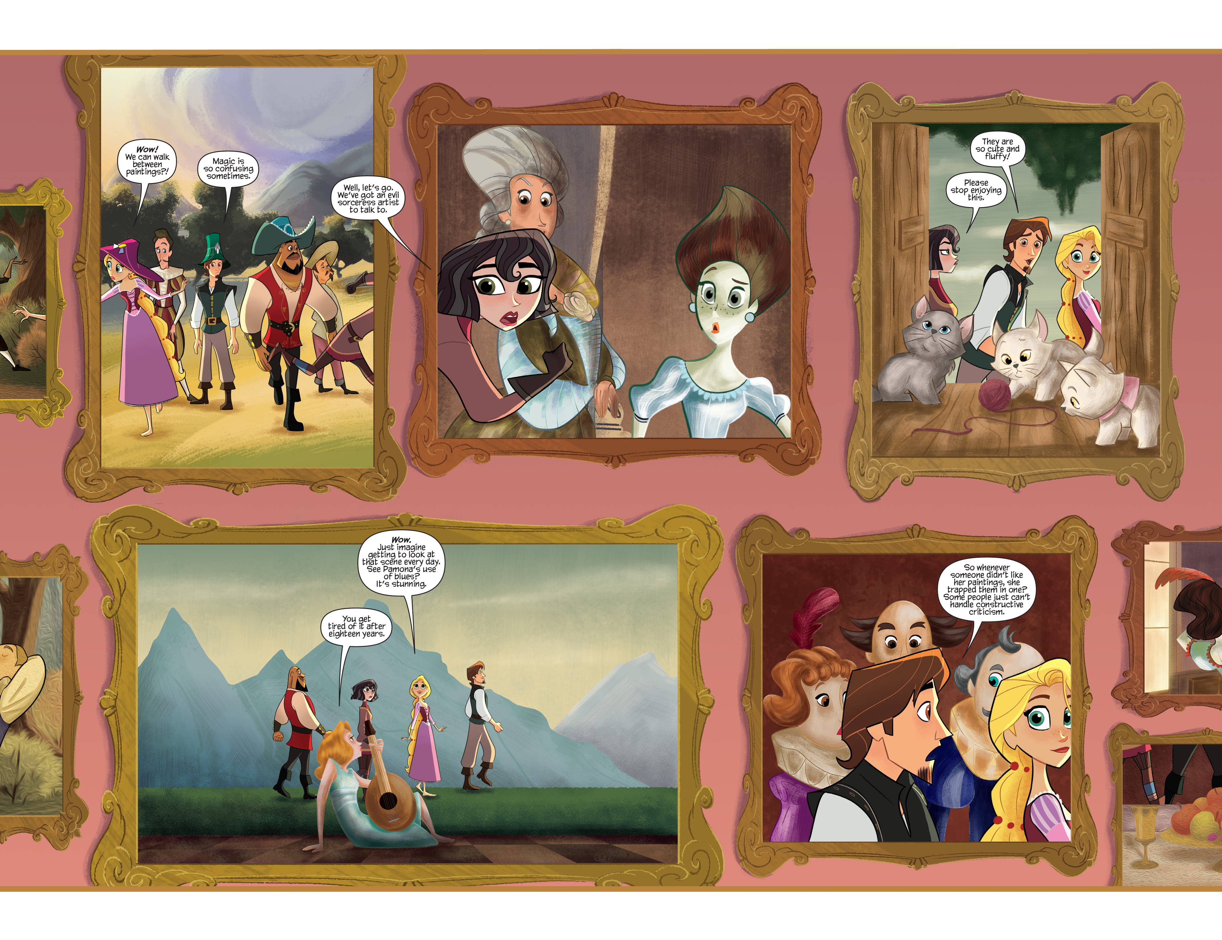 Read online Tangled: The Series: Hair and Now comic -  Issue #3 - 10