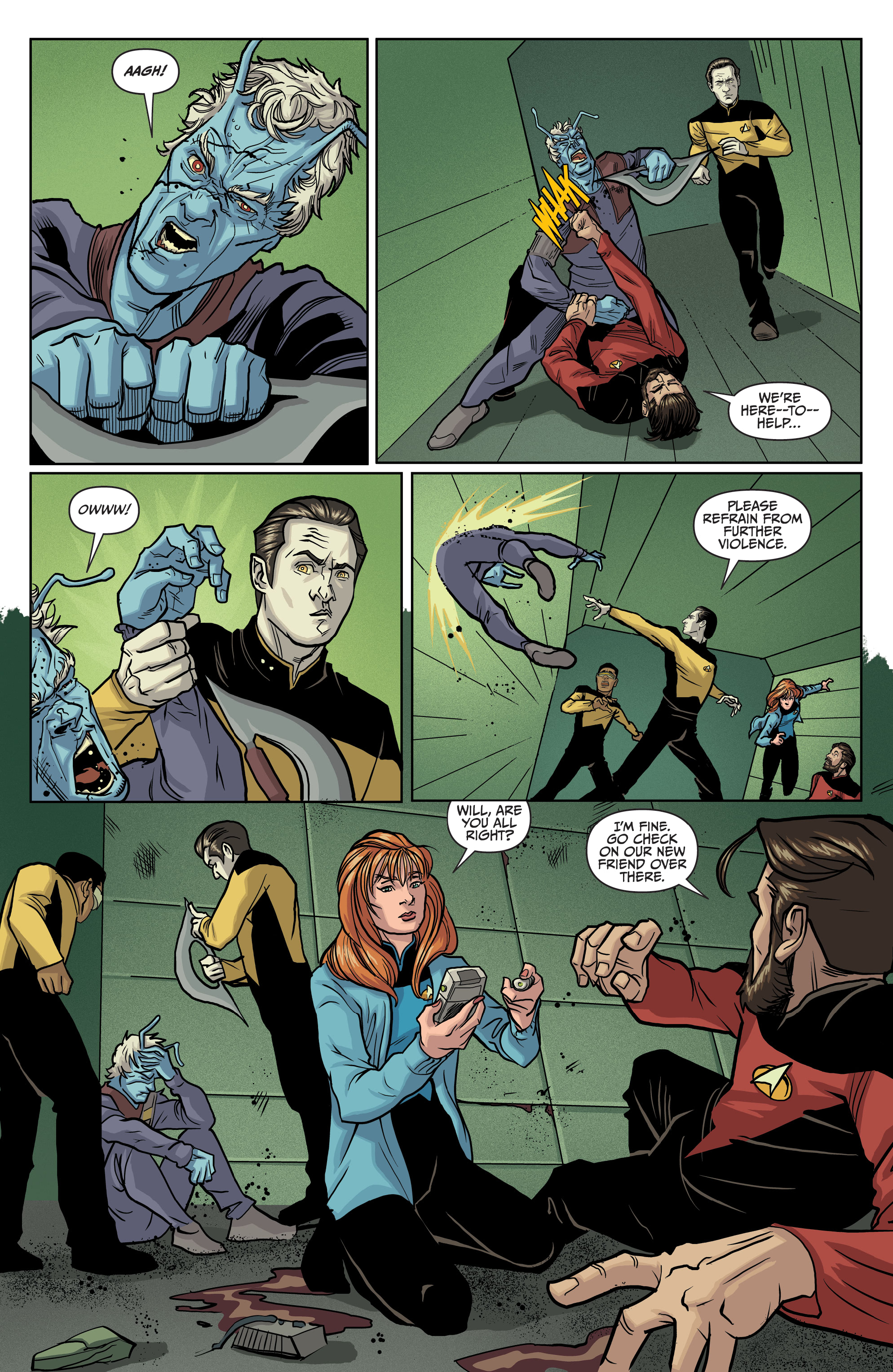 Read online Star Trek: The Next Generation: Mirror Universe Collection comic -  Issue # TPB (Part 2) - 74