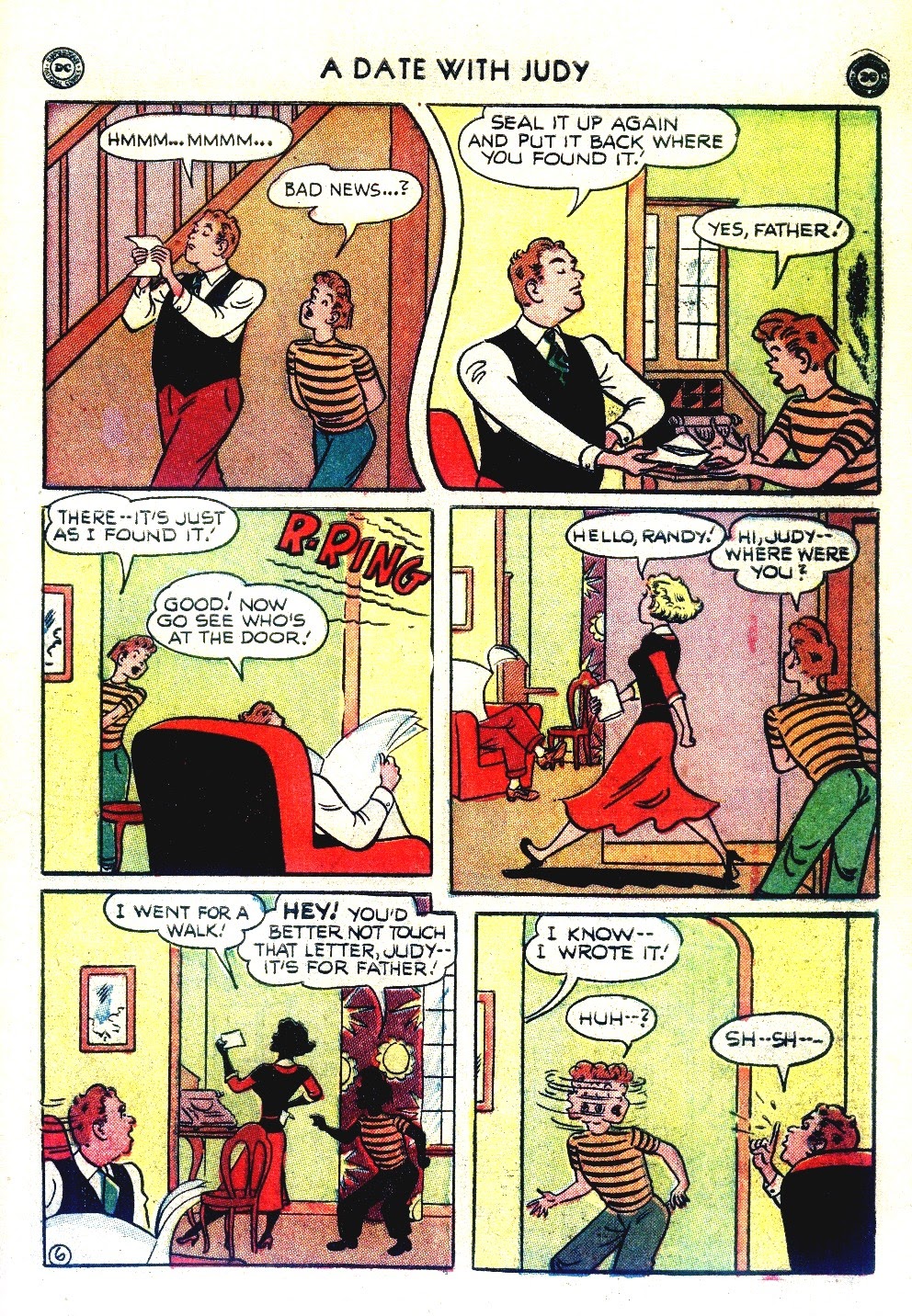 Read online A Date with Judy comic -  Issue #20 - 47