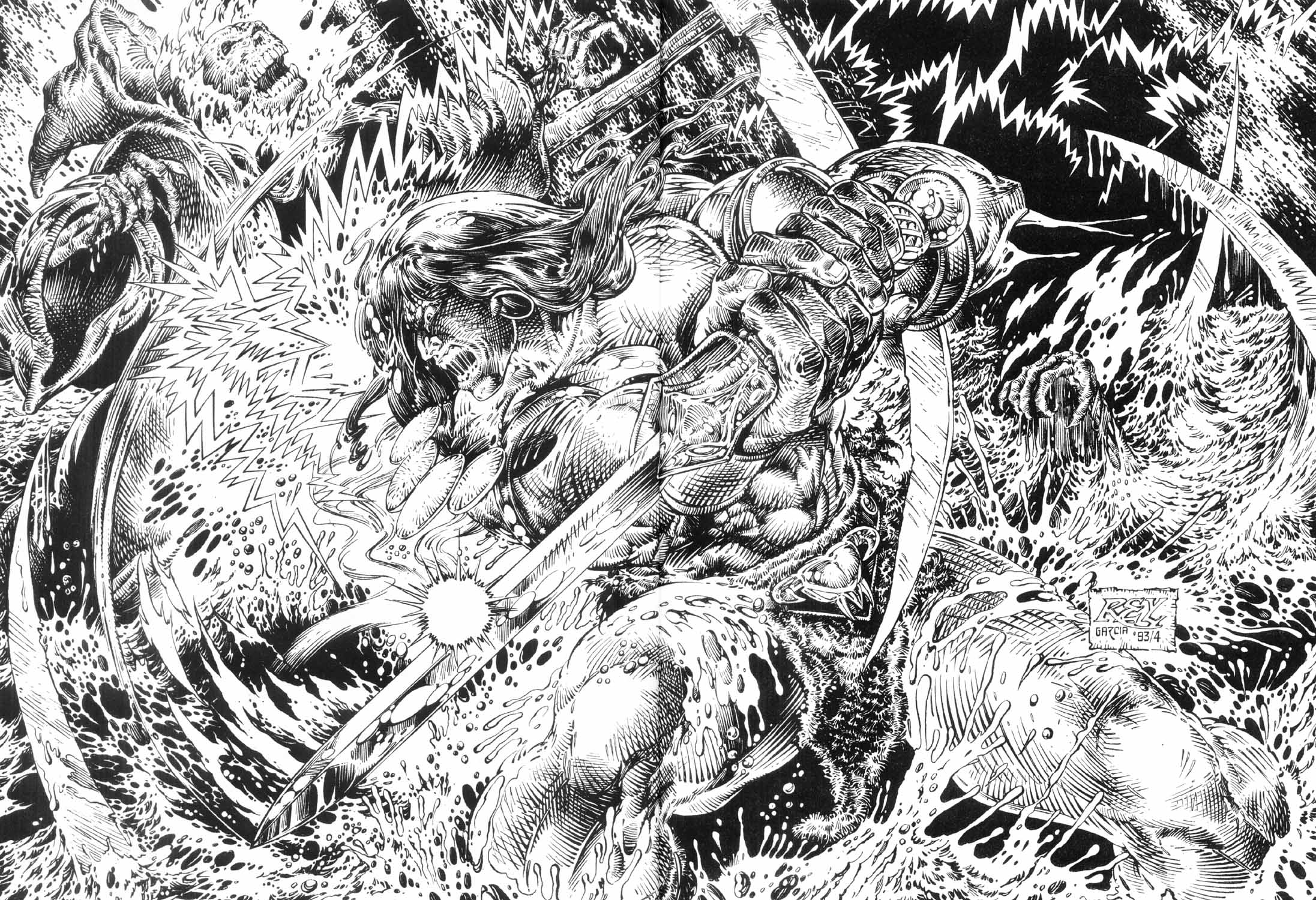 Read online The Savage Sword Of Conan comic -  Issue #225 - 43