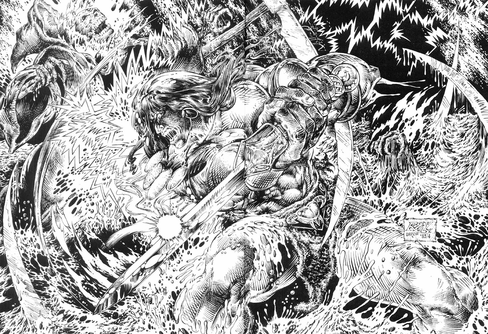 The Savage Sword Of Conan issue 225 - Page 43