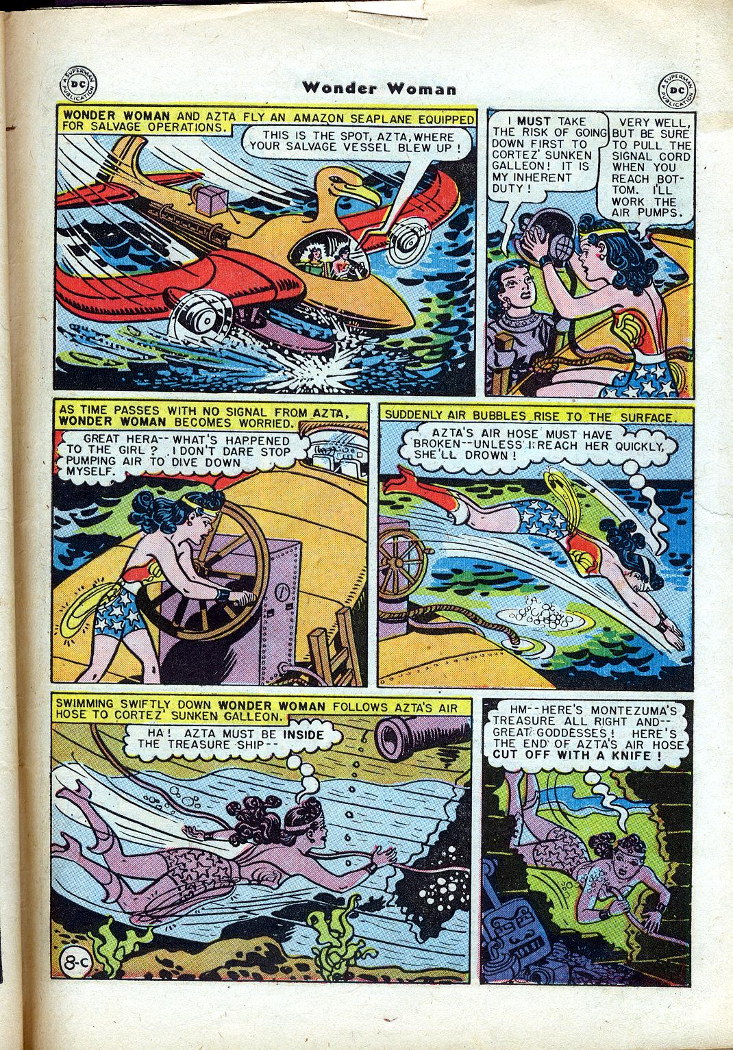 Read online Wonder Woman (1942) comic -  Issue #24 - 45