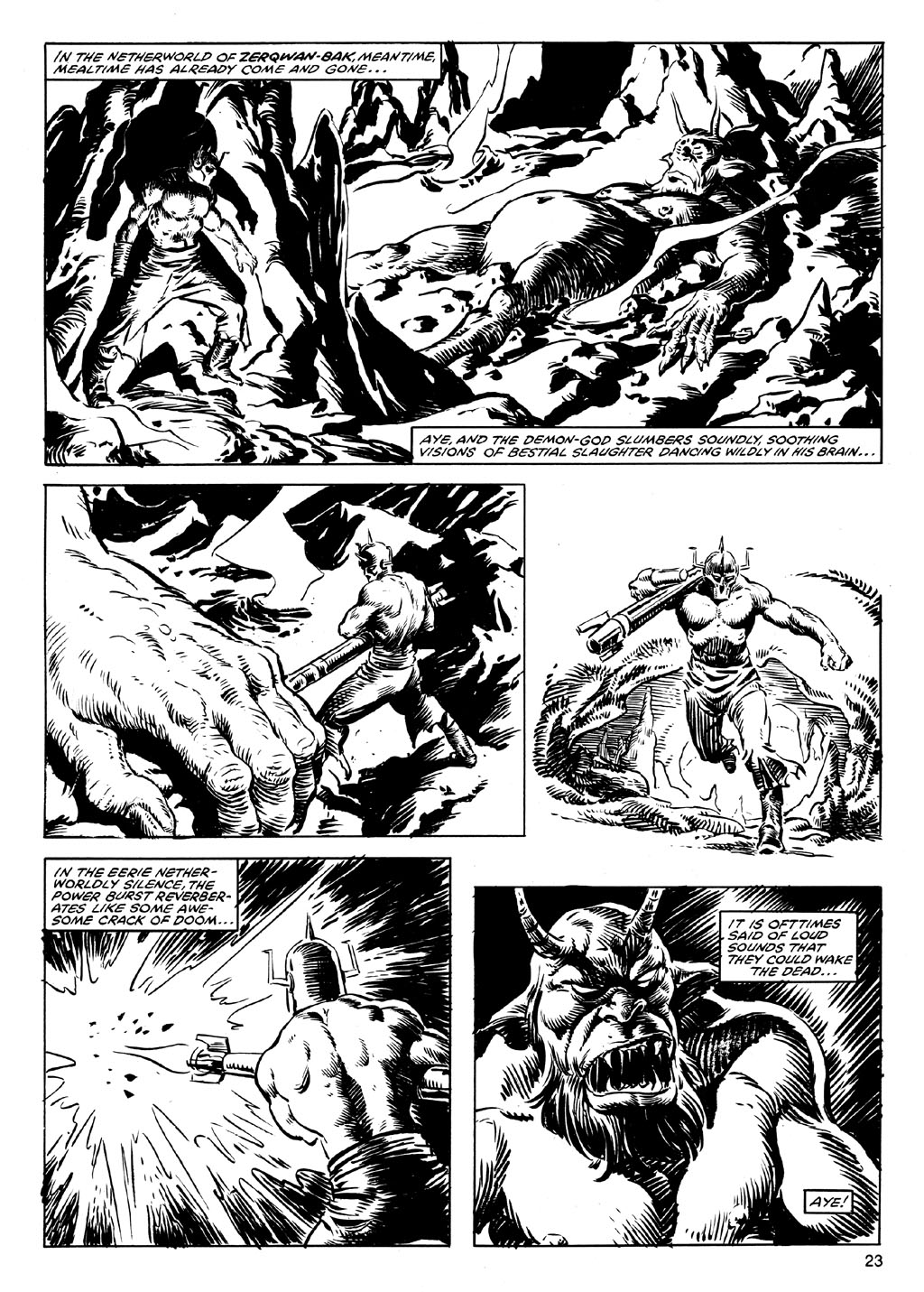 Read online The Savage Sword Of Conan comic -  Issue #92 - 22