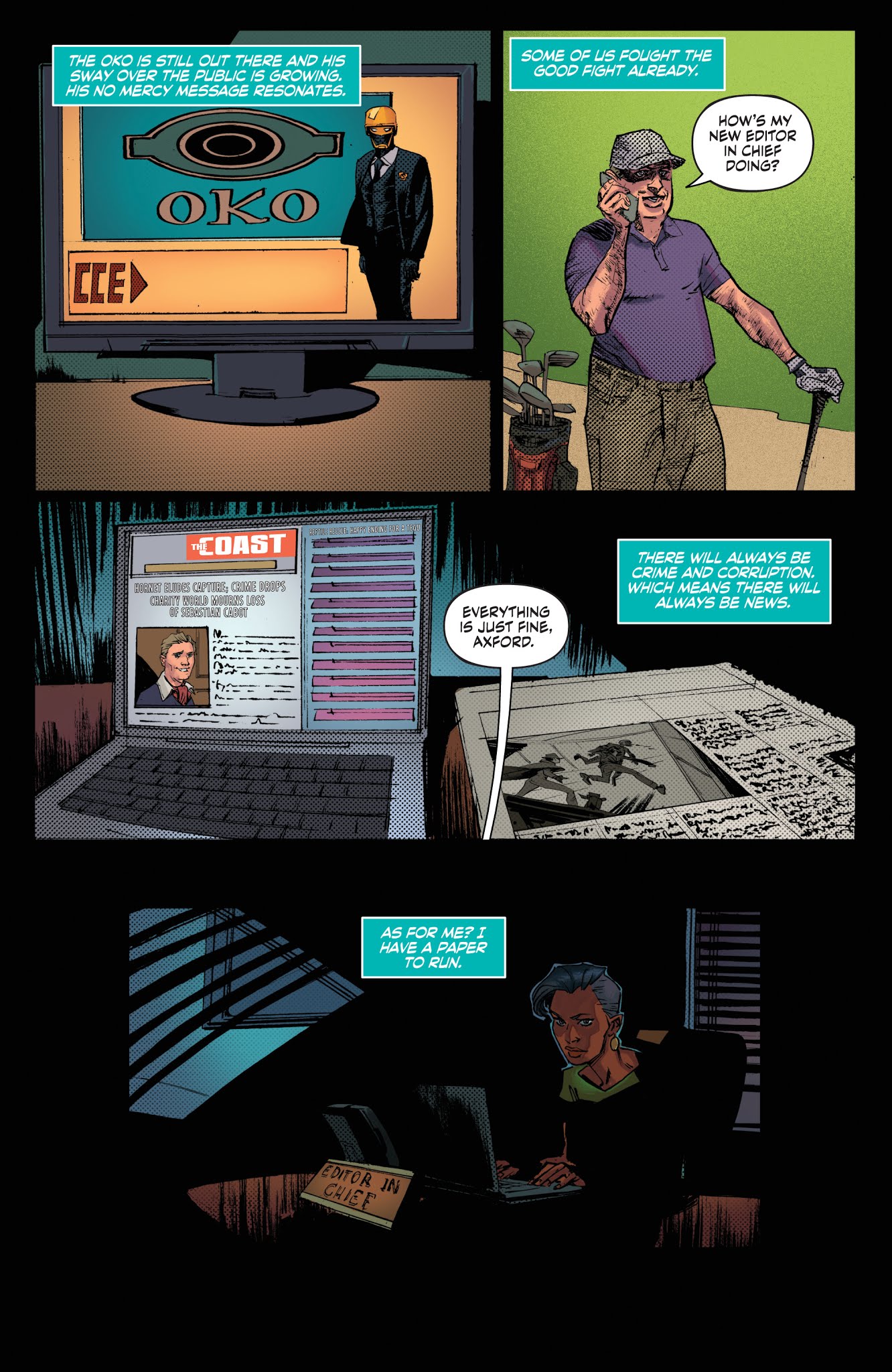 Read online Green Hornet (2018) comic -  Issue #5 - 23