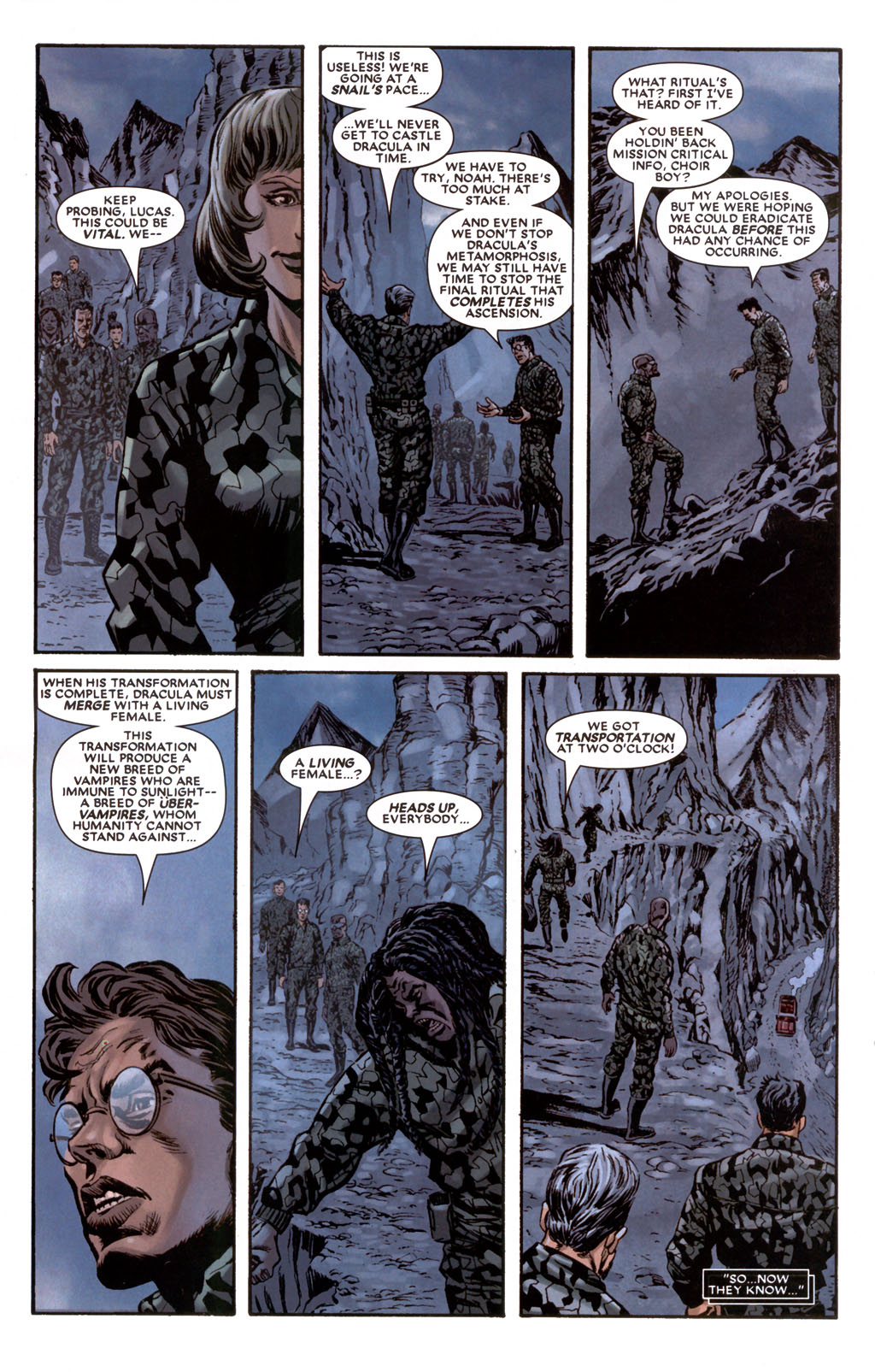 Read online Tomb of Dracula (2004) comic -  Issue #3 - 14