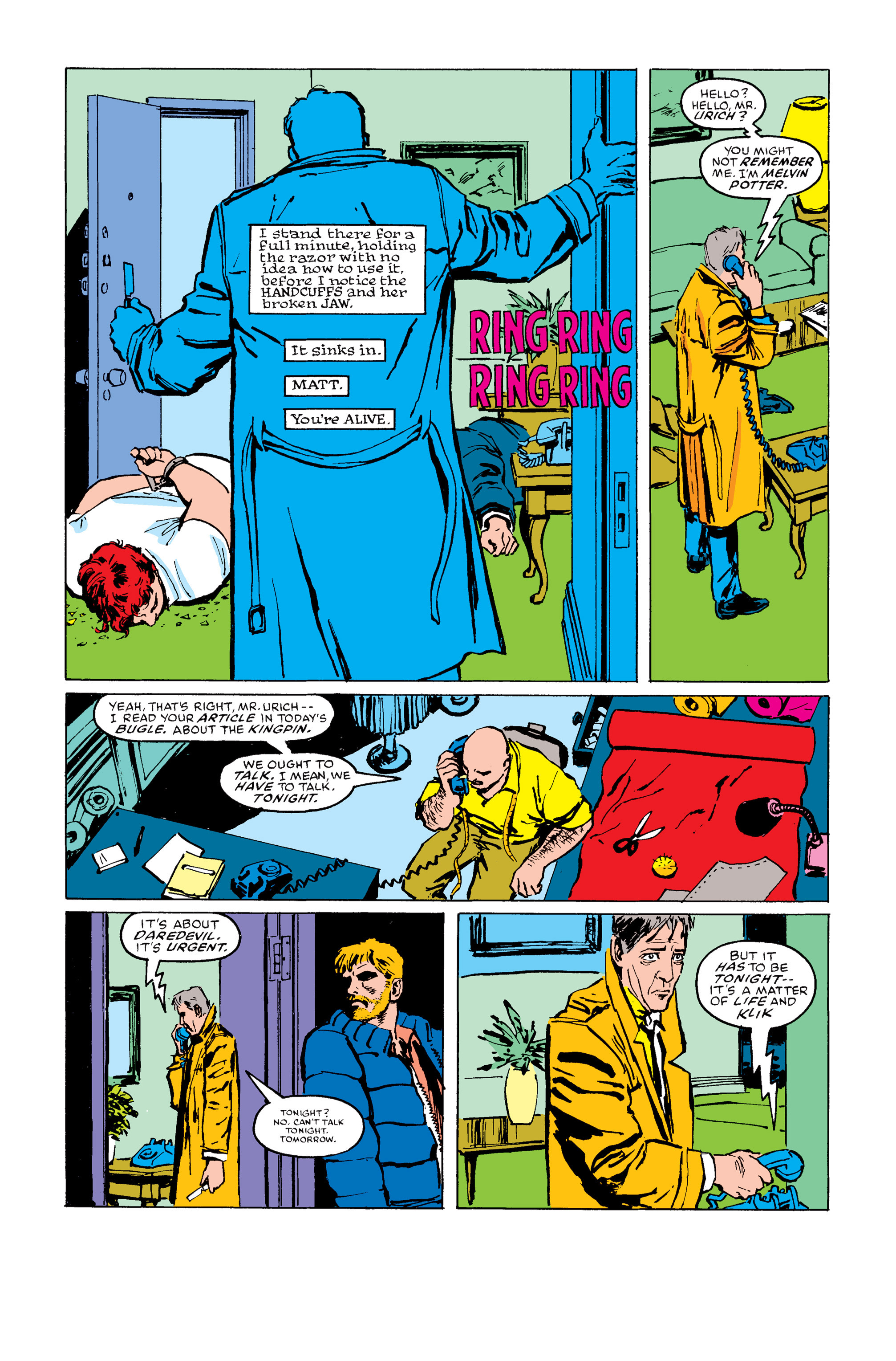 Read online Daredevil: Born Again comic -  Issue # Full - 132