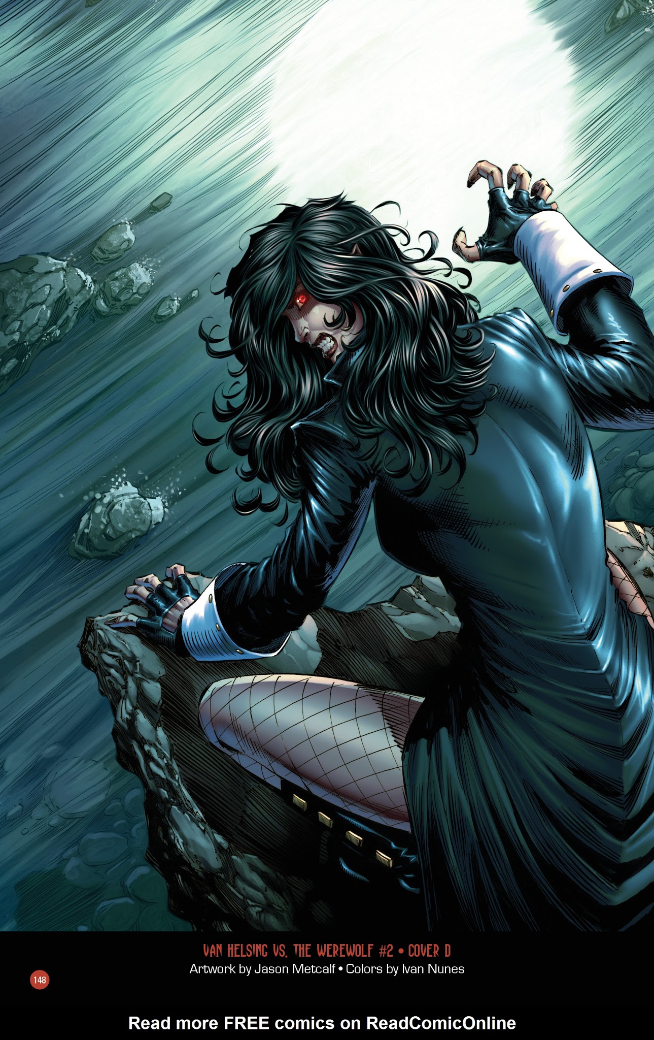 Read online Van Helsing vs. Werewolf comic -  Issue # _TPB 1 - 148