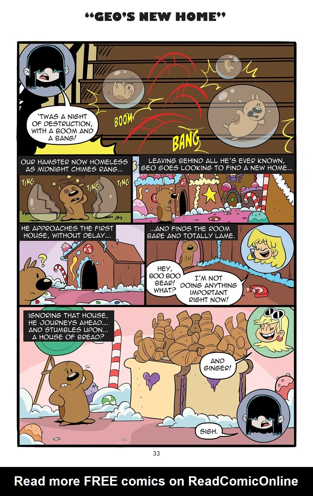 Read online The Loud House Winter Special comic -  Issue # Full - 34