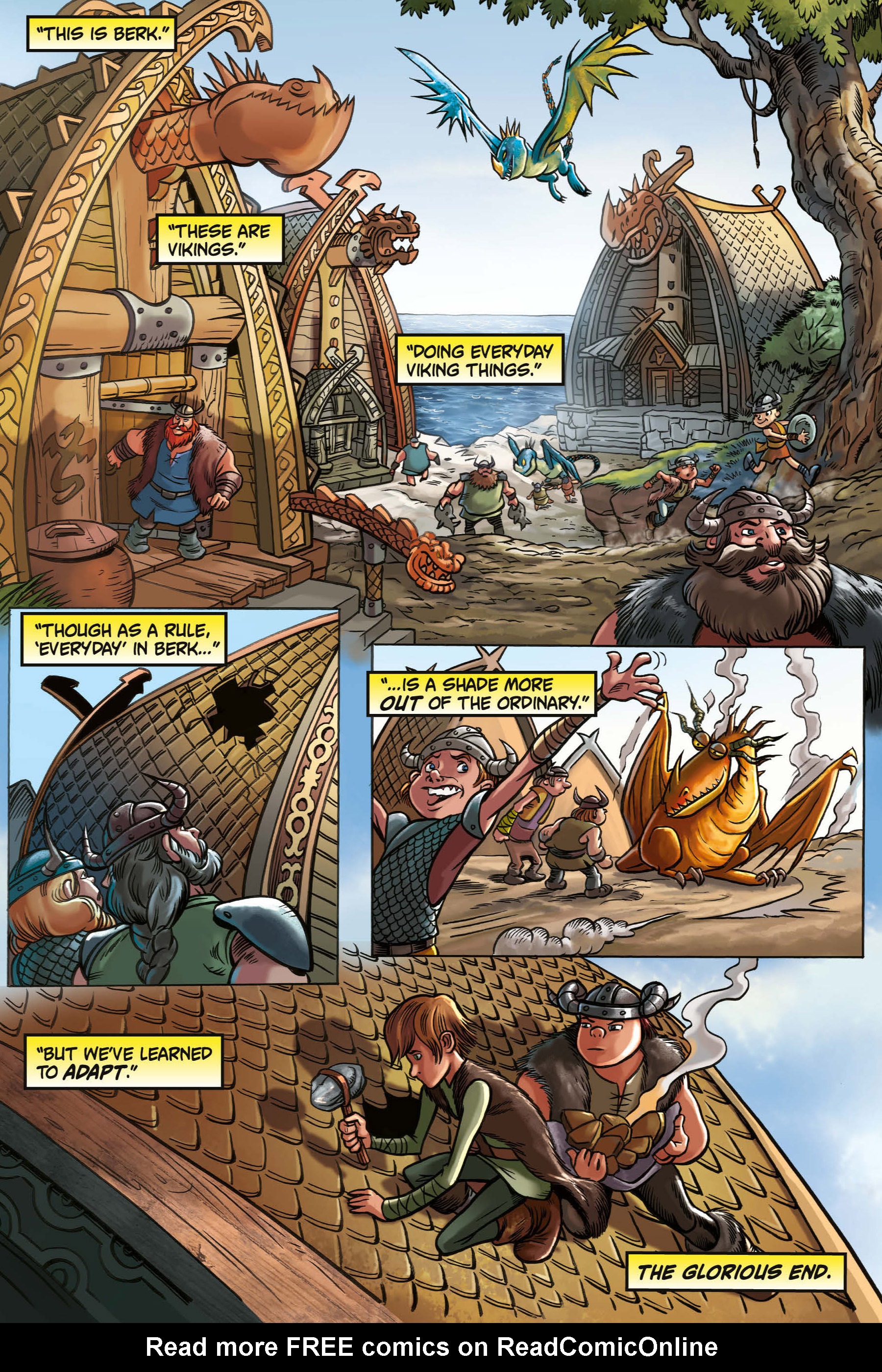 Read online DreamWorks Dragons: Riders of Berk comic -  Issue #1 - 59