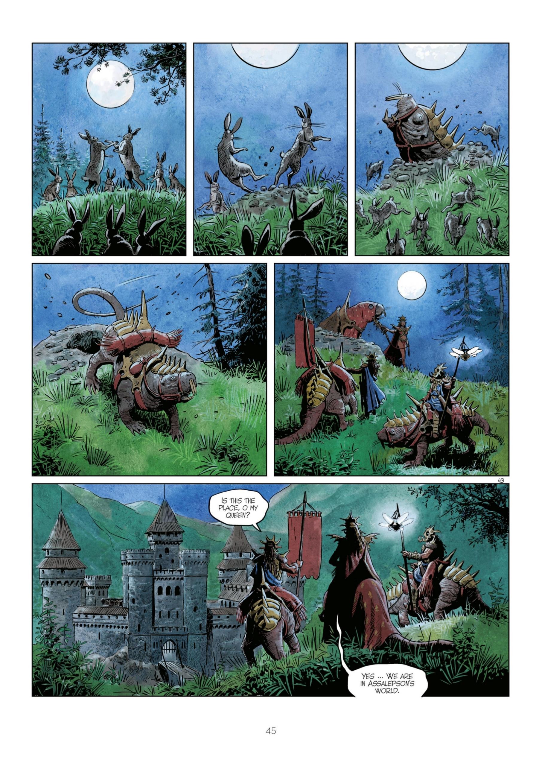 Read online The World of Thorgal: Wolfcub comic -  Issue #6 - 47