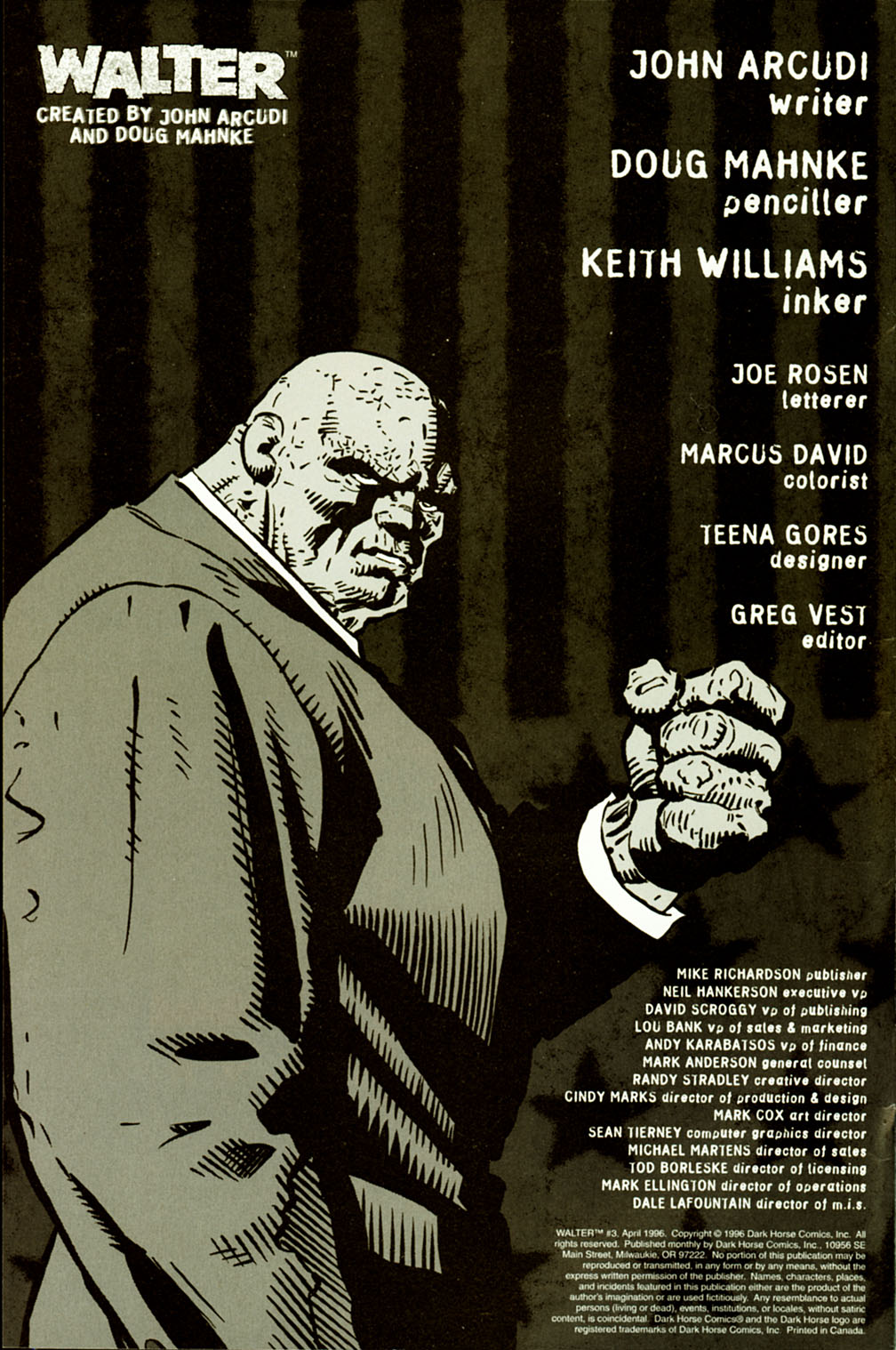 Read online Walter: Campaign of Terror comic -  Issue #3 - 2