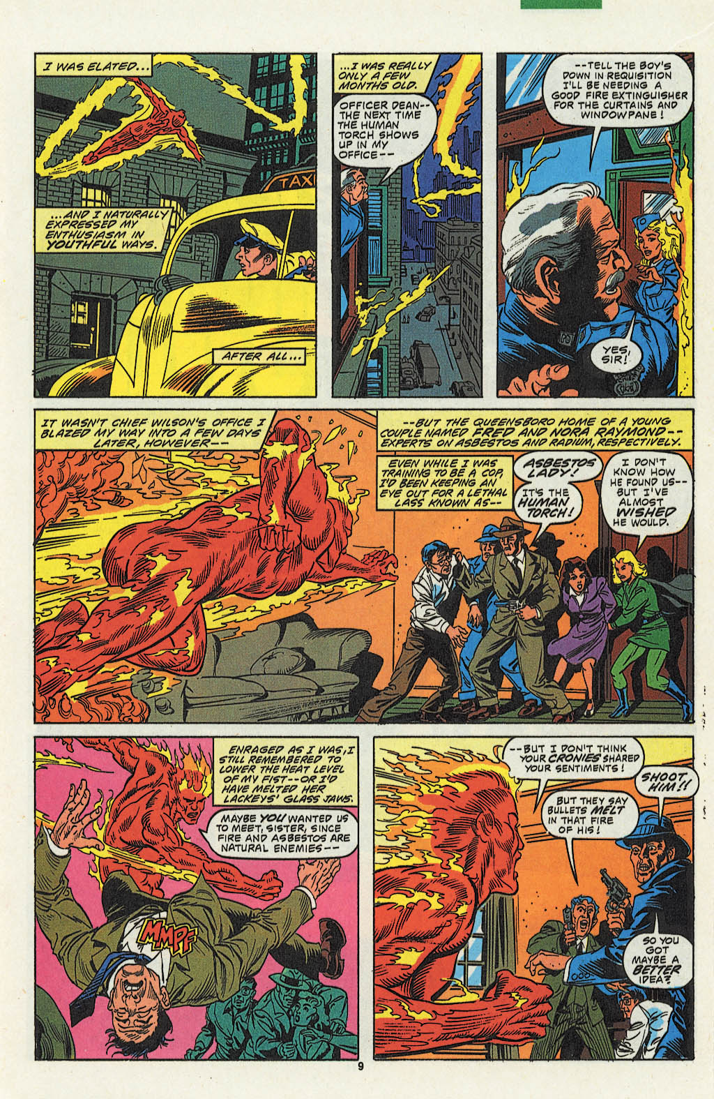 Read online The Saga of the Original Human Torch comic -  Issue #2 - 8