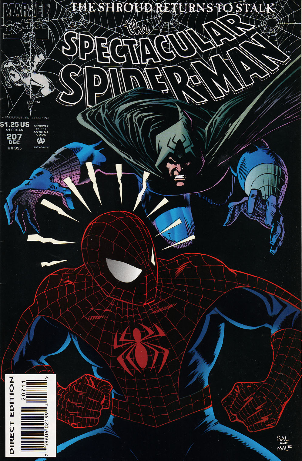 Read online The Spectacular Spider-Man (1976) comic -  Issue #207 - 1