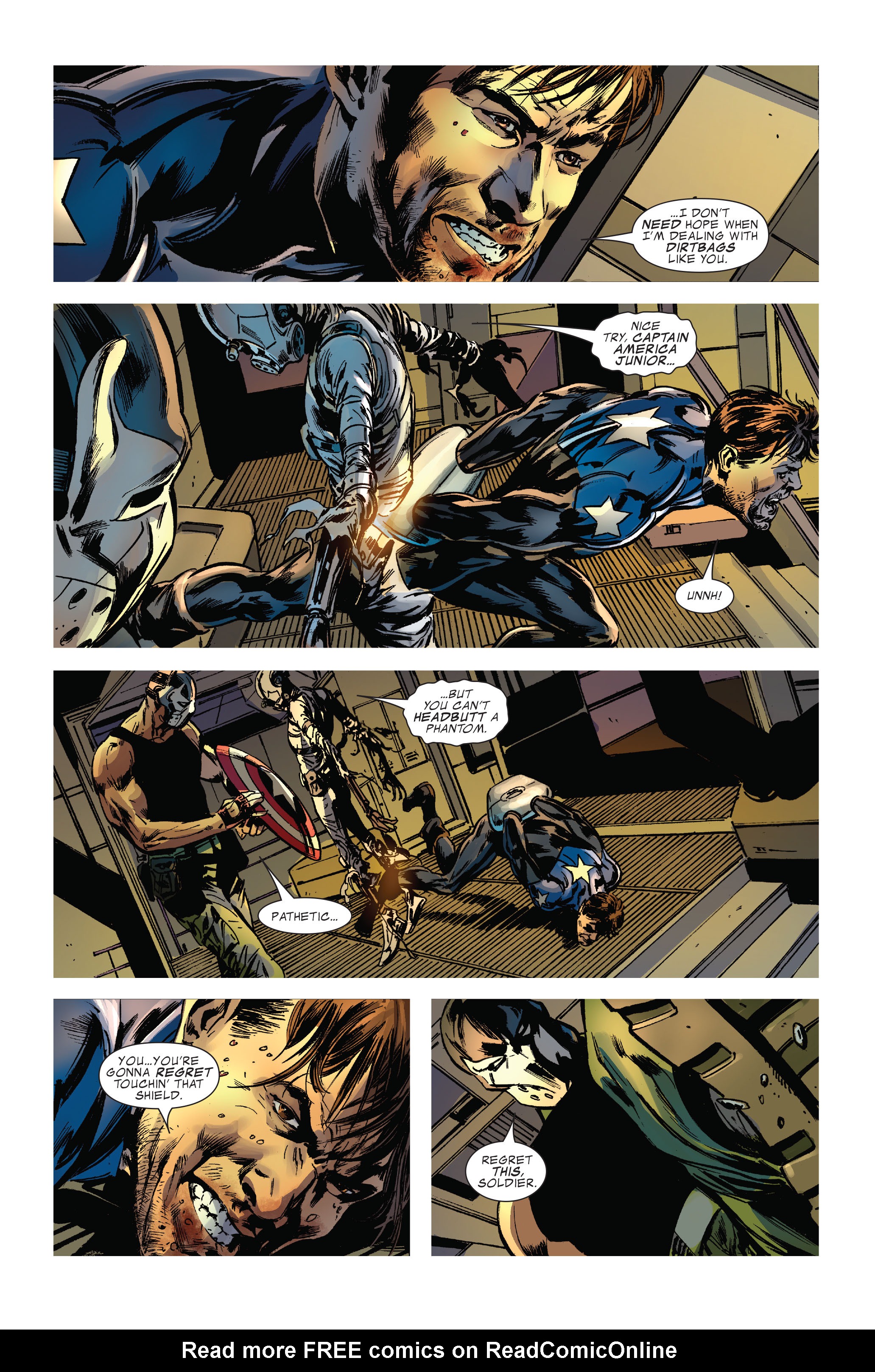 Read online Captain America: Reborn comic -  Issue #3 - 12