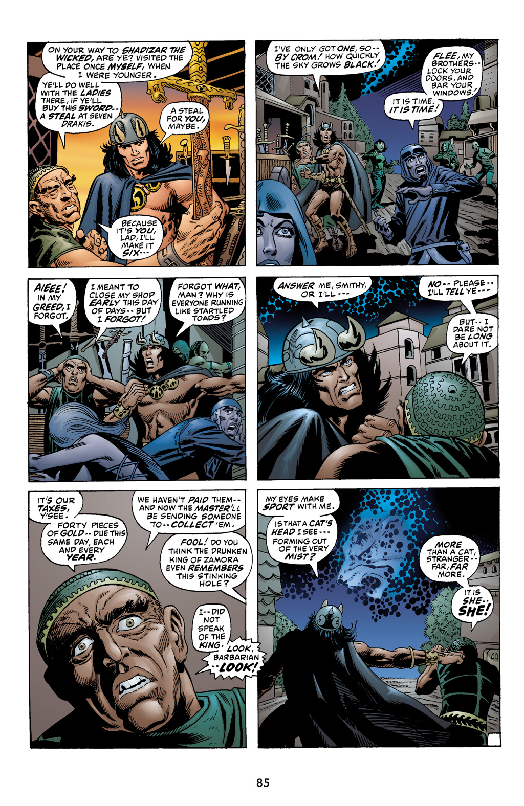 Read online The Chronicles of Conan comic -  Issue # TPB 1 (Part 1) - 86