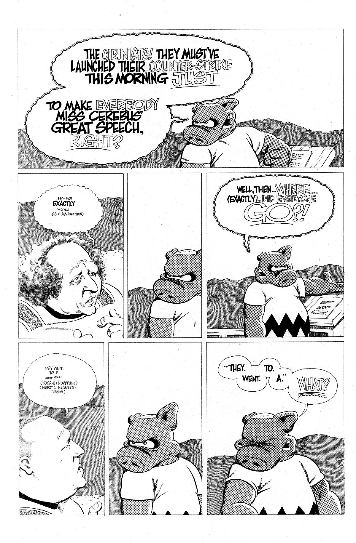 Read online Cerebus comic -  Issue #275 - 12
