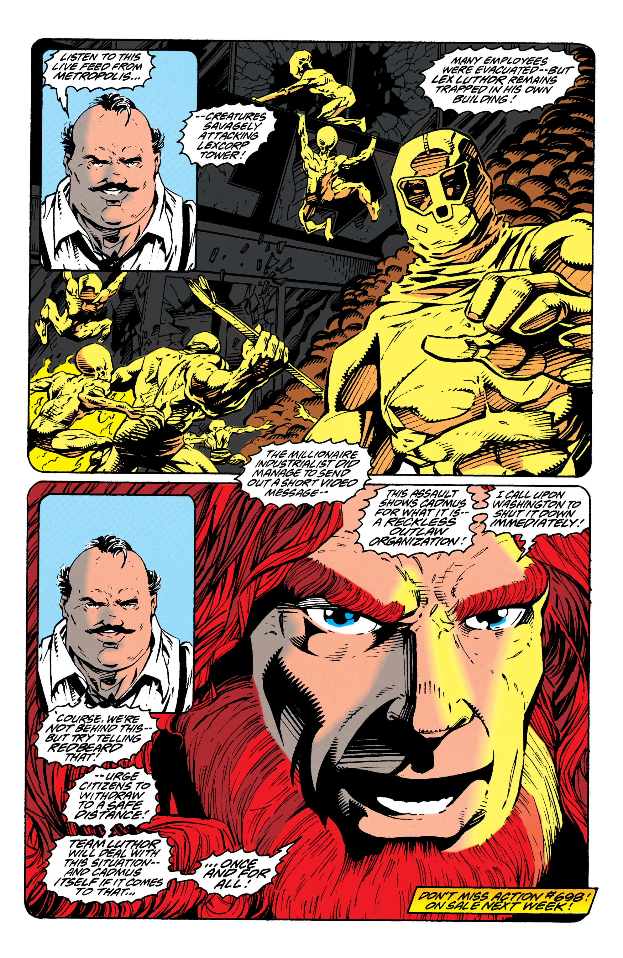 Read online Adventures of Superman (1987) comic -  Issue #511 - 22