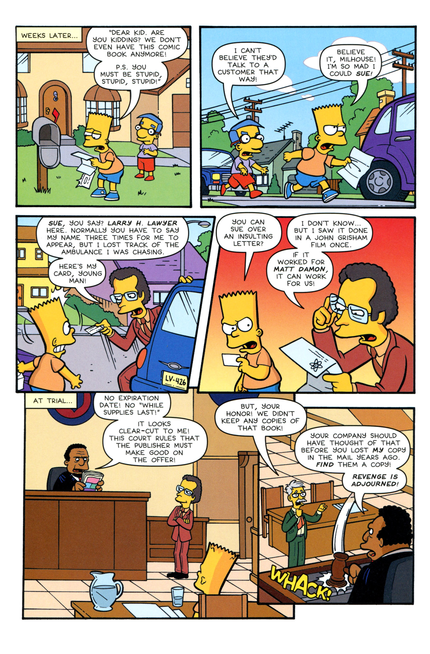 Read online Bart Simpson comic -  Issue #77 - 20
