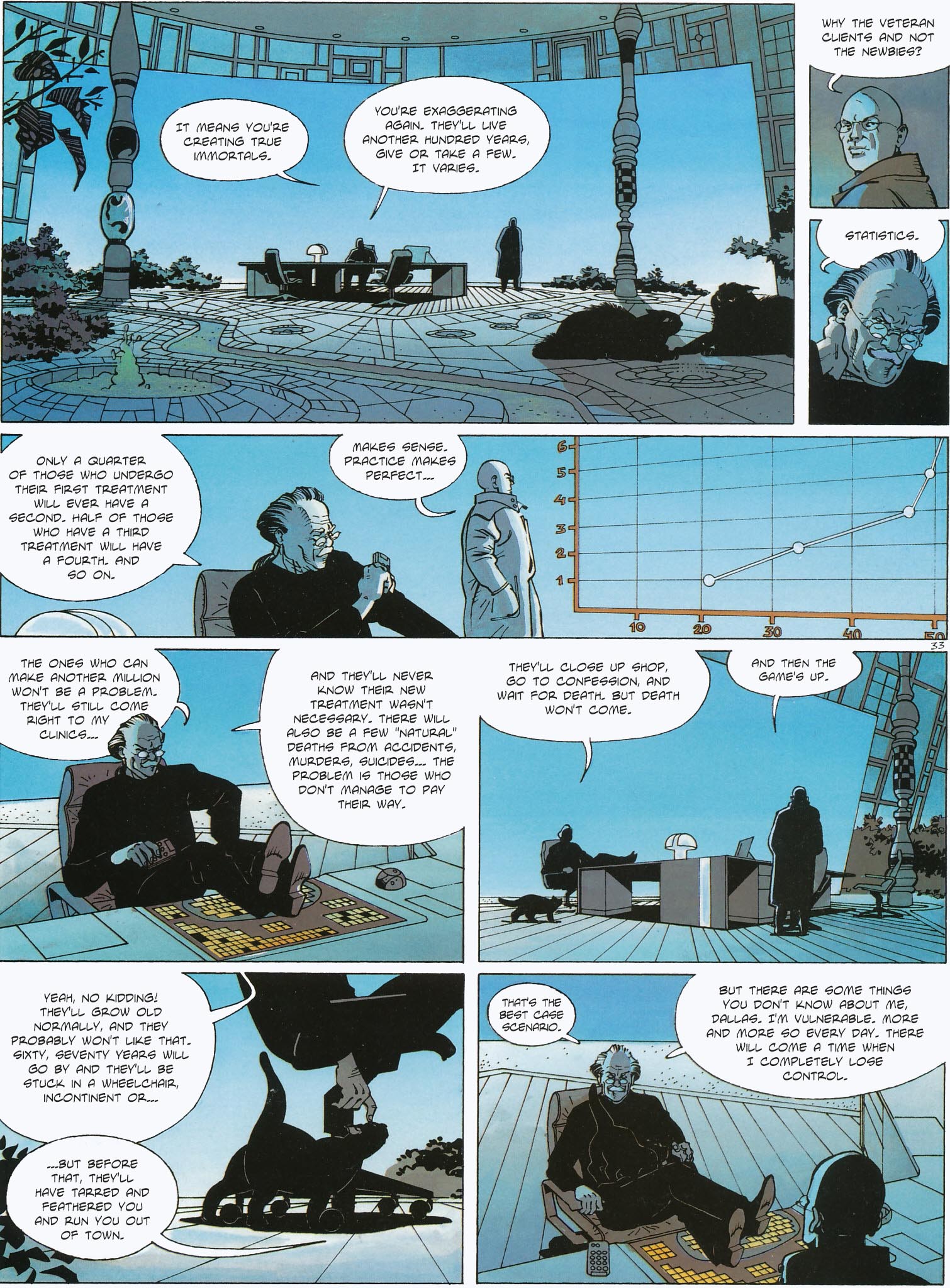 Read online Dallas Barr comic -  Issue #4 - 35