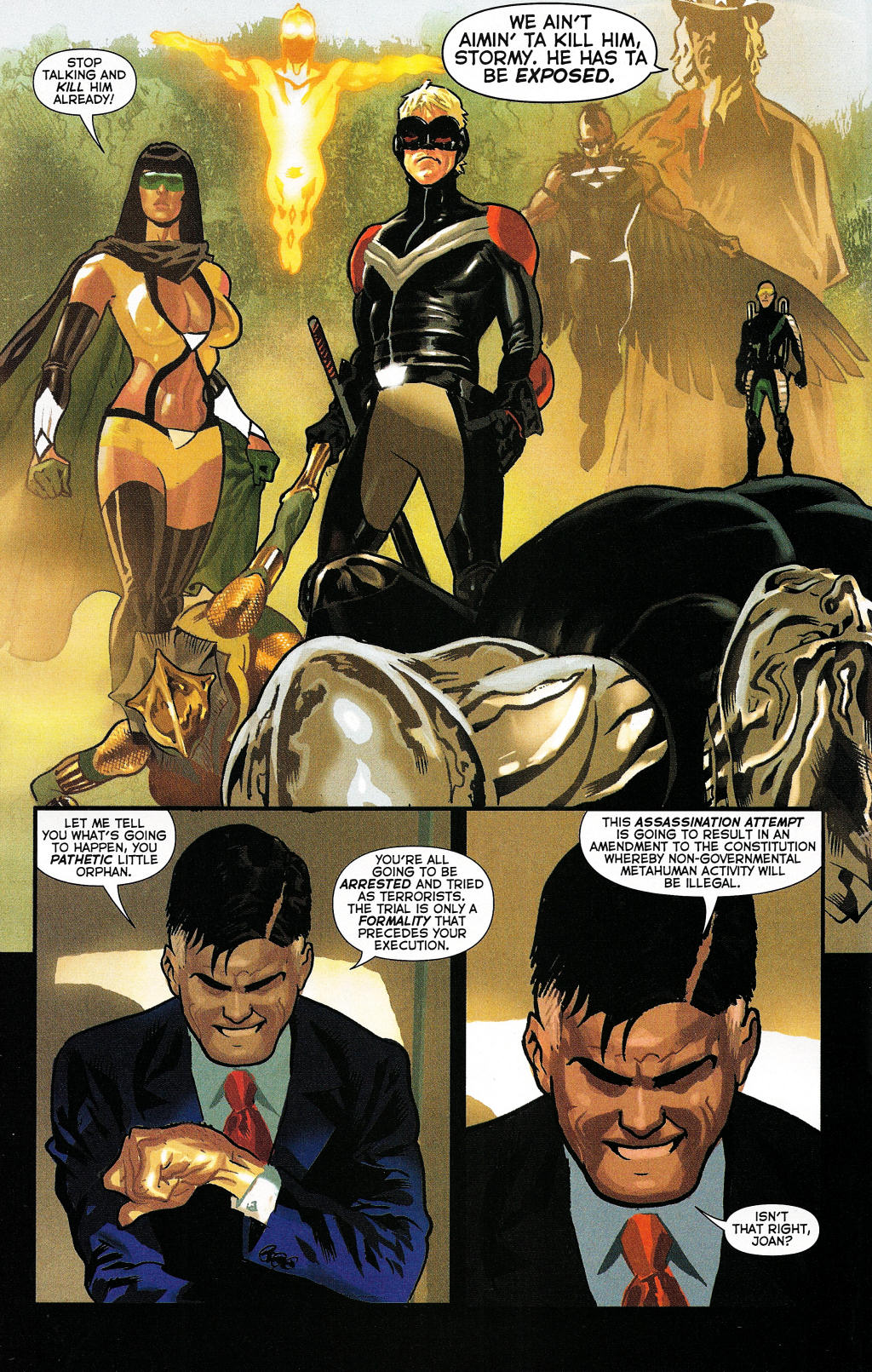 Read online Uncle Sam and the Freedom Fighters (2006) comic -  Issue #5 - 18
