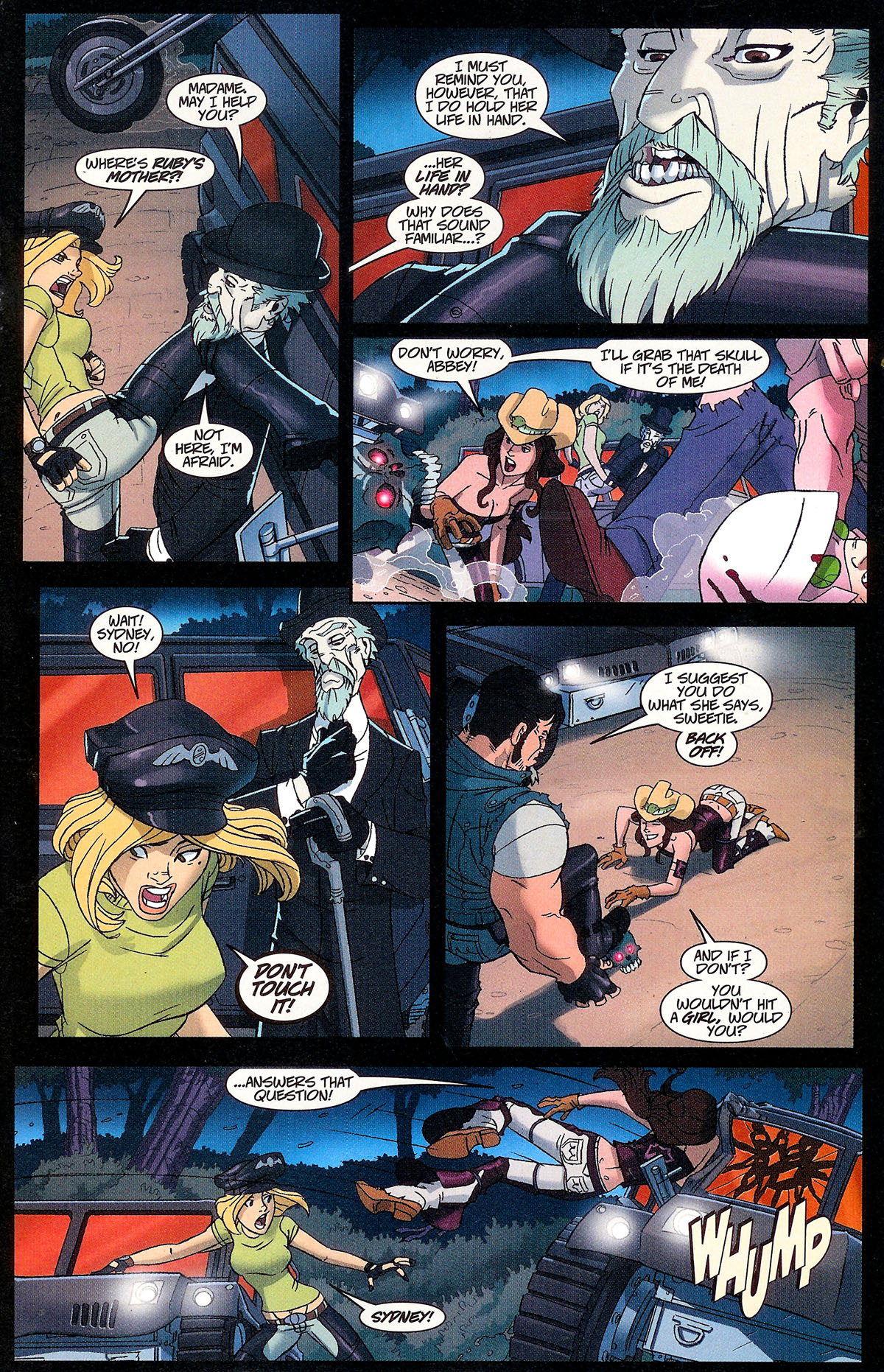Read online Danger Girl: Back in Black comic -  Issue #3 - 17