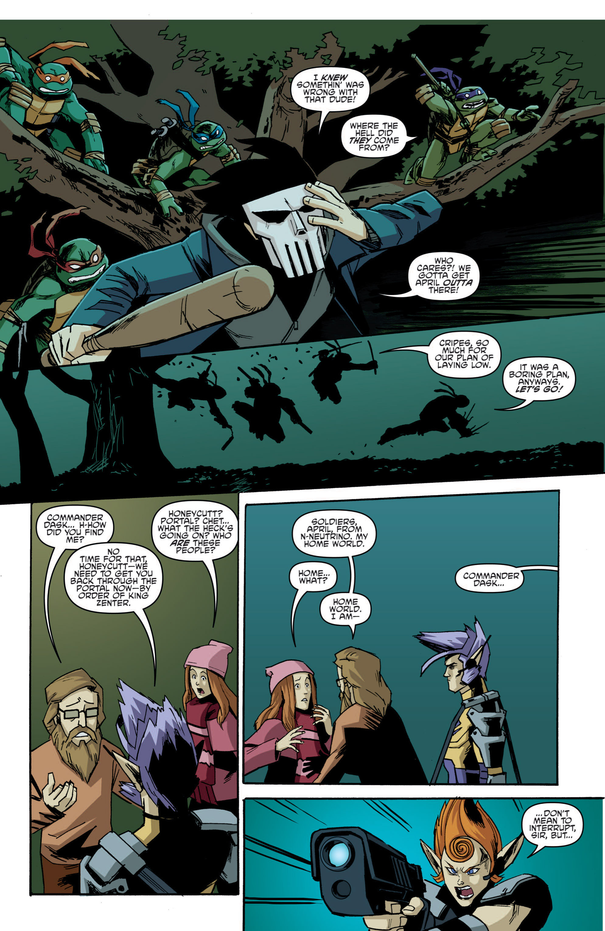 Read online Teenage Mutant Ninja Turtles (2011) comic -  Issue #17 - 22
