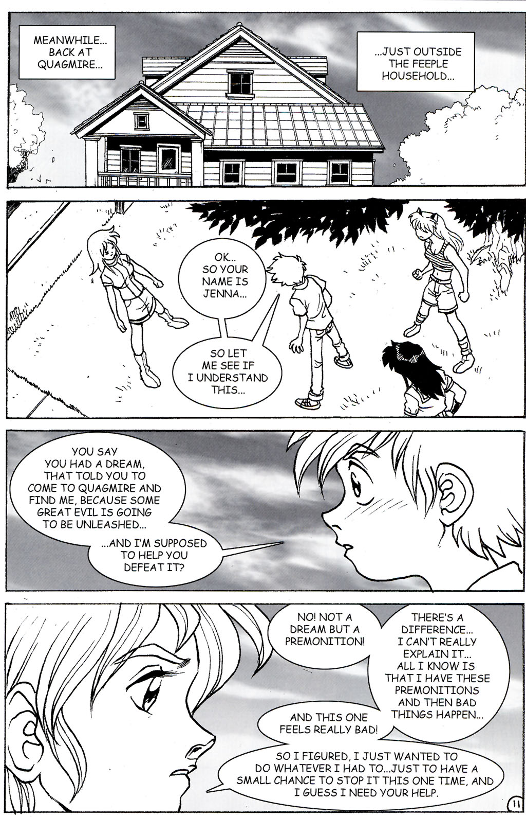Read online Jenna & Ninja High School comic -  Issue #2 - 13