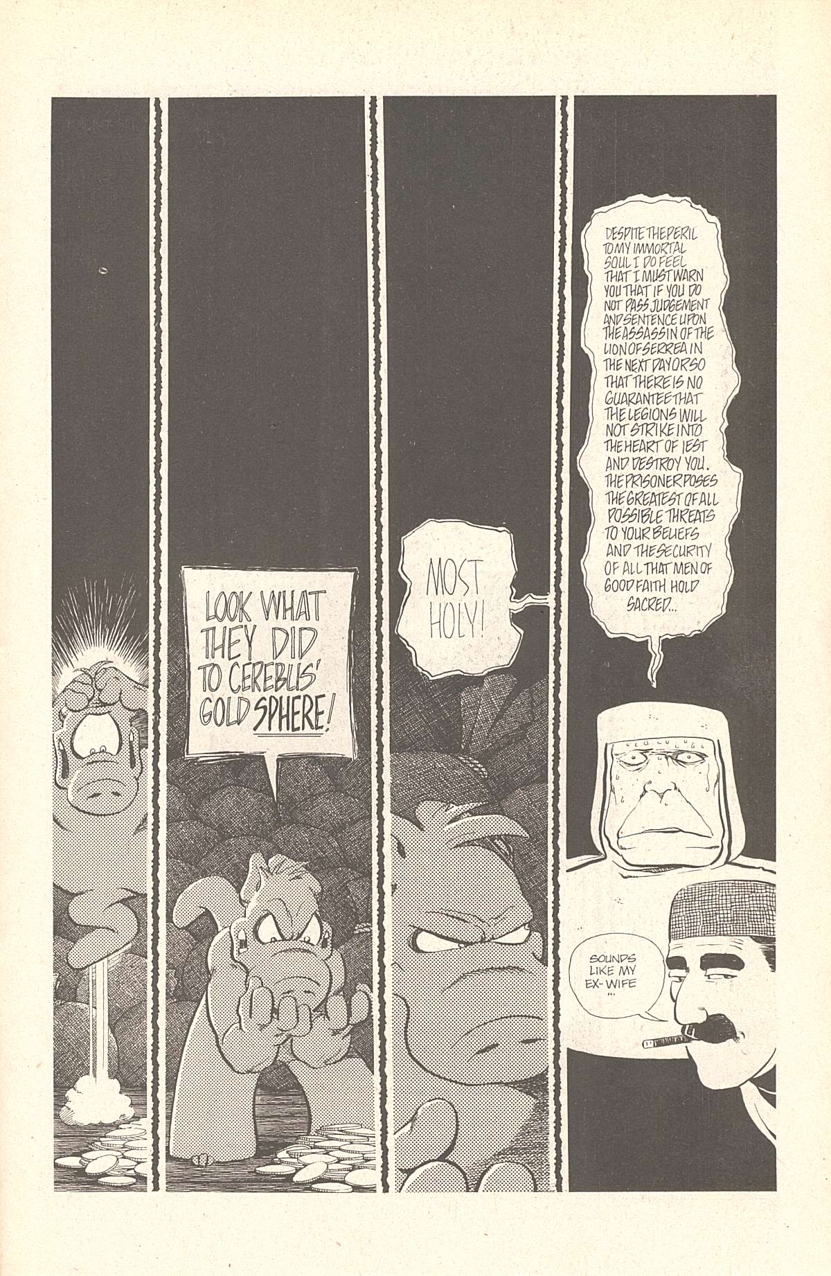 Read online Cerebus comic -  Issue #92 - 21