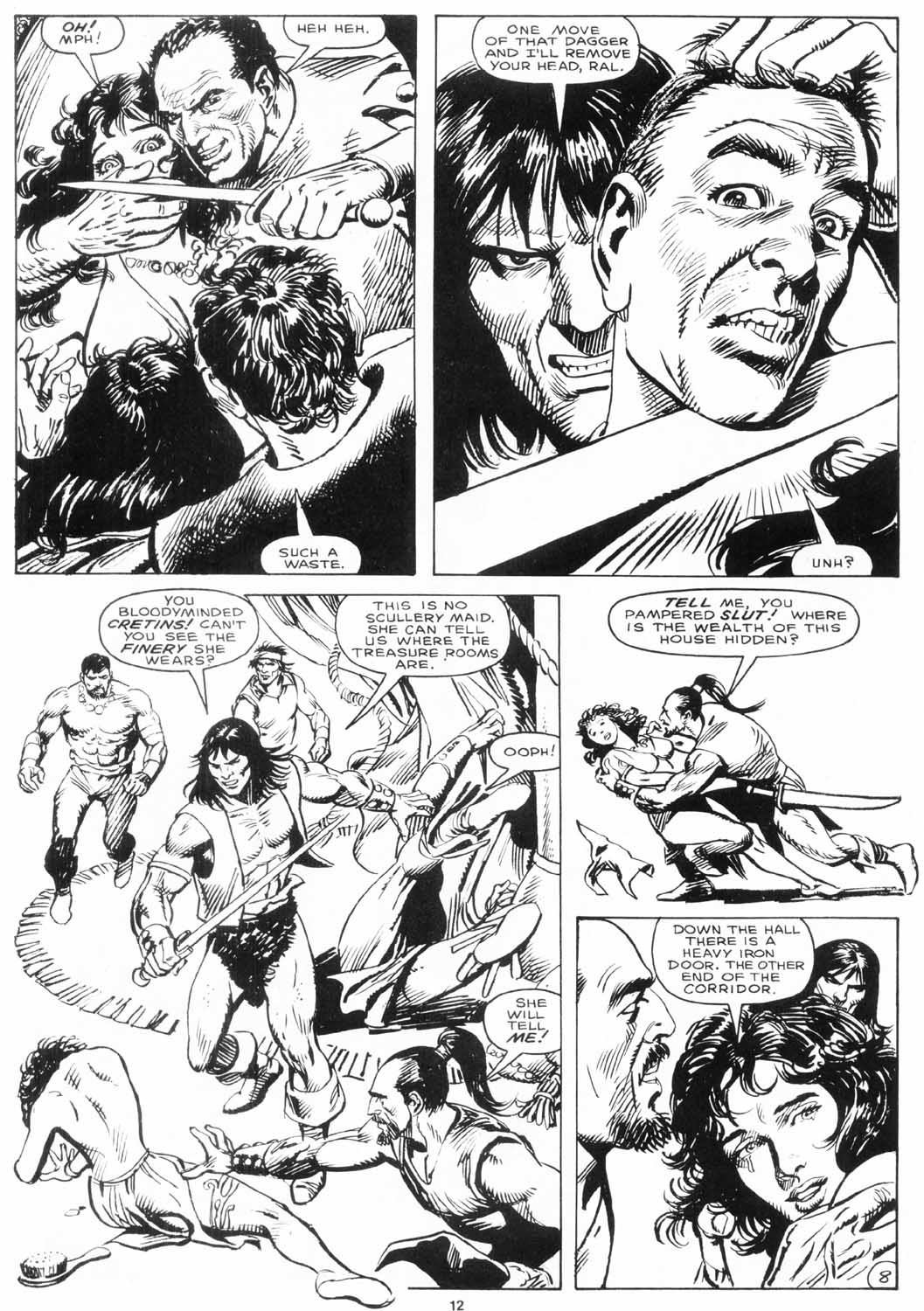 Read online The Savage Sword Of Conan comic -  Issue #156 - 13