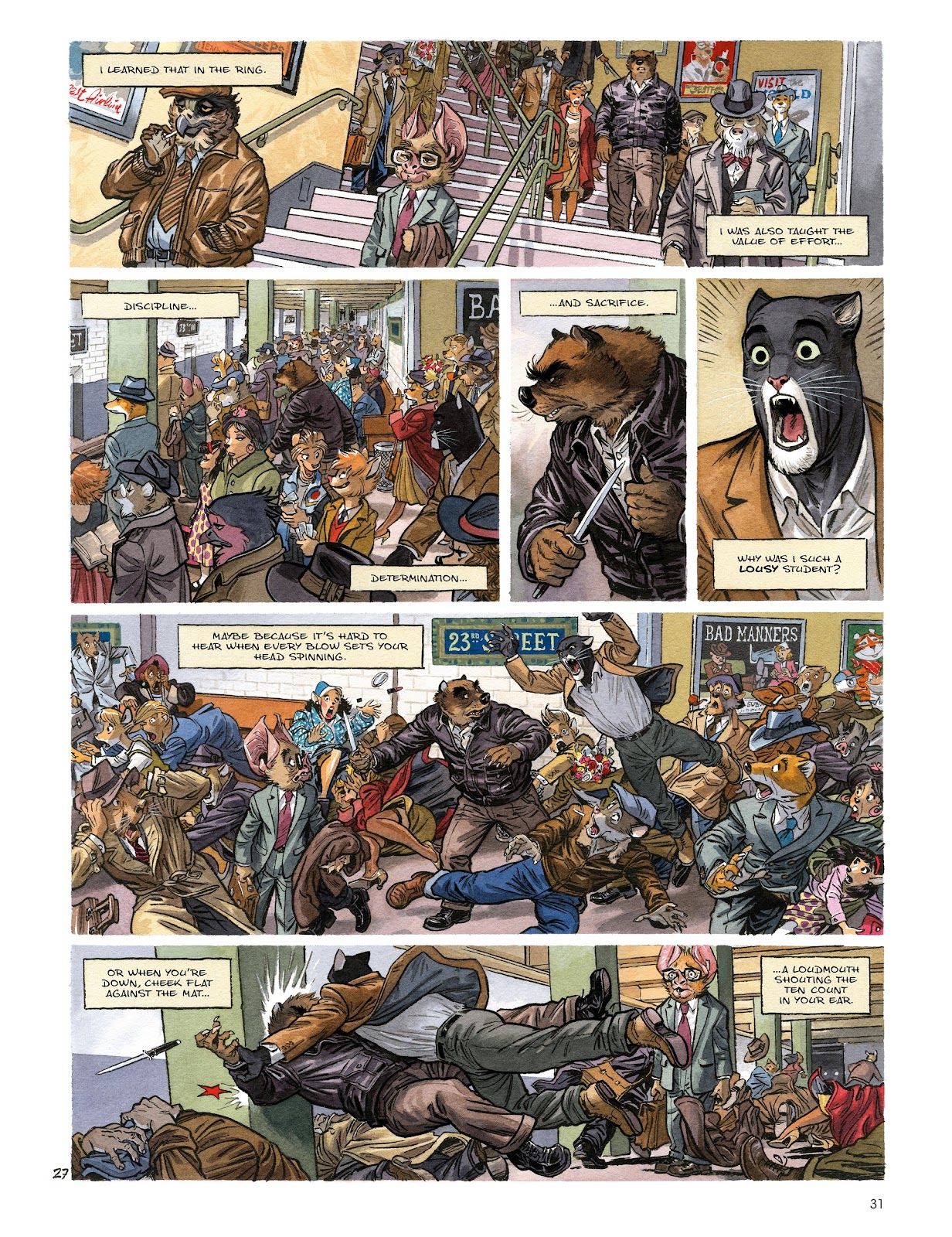 Blacksad: They All Fall Down · Part One issue TPB - Page 33