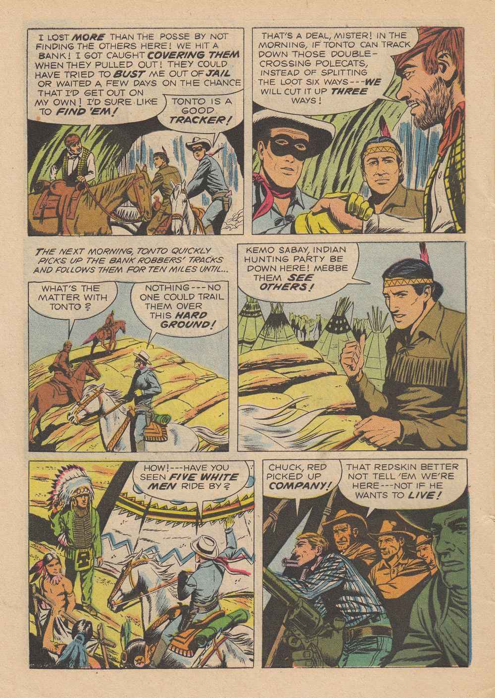 Read online The Lone Ranger (1948) comic -  Issue #114 - 6