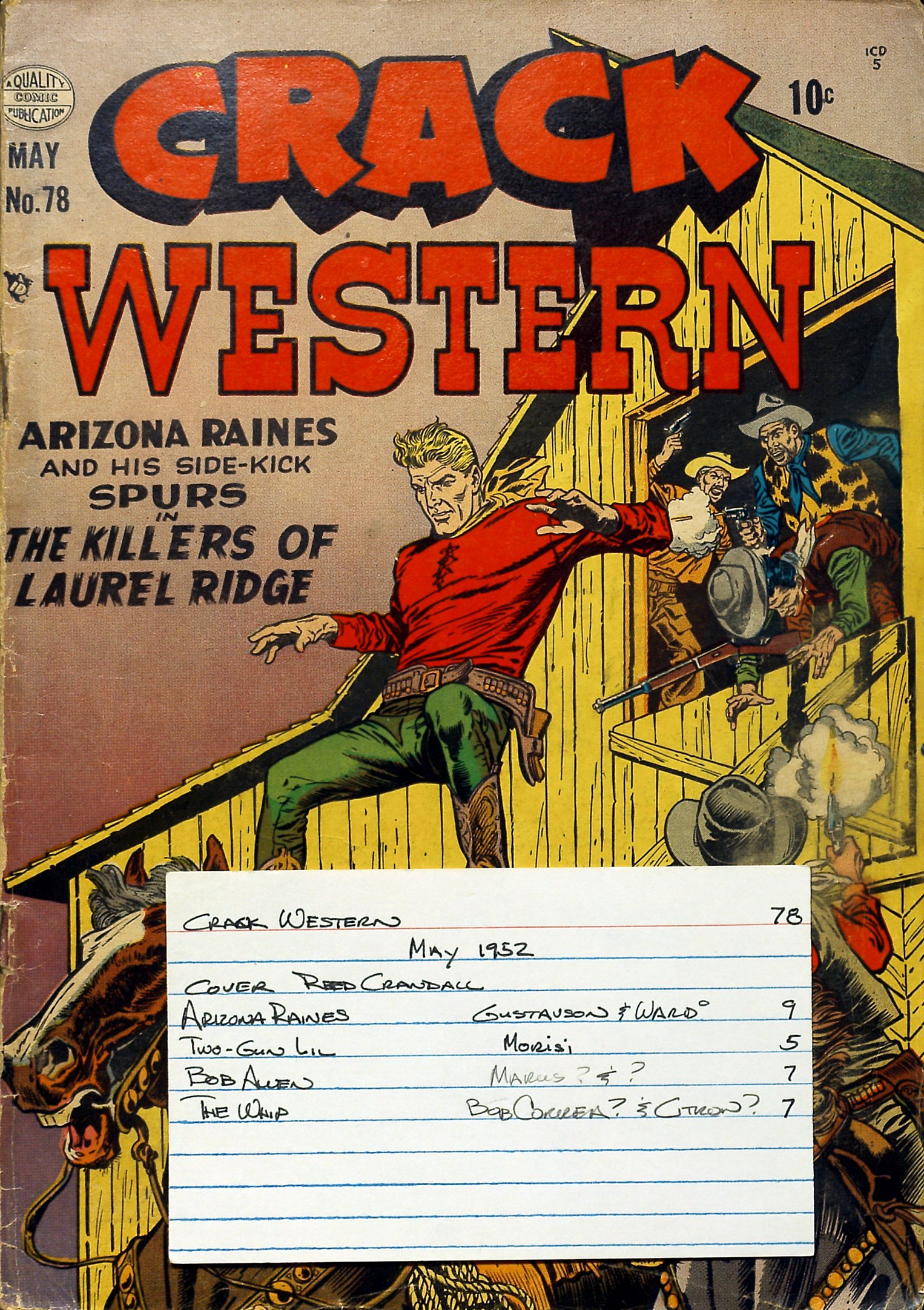 Read online Crack Western comic -  Issue #78 - 37